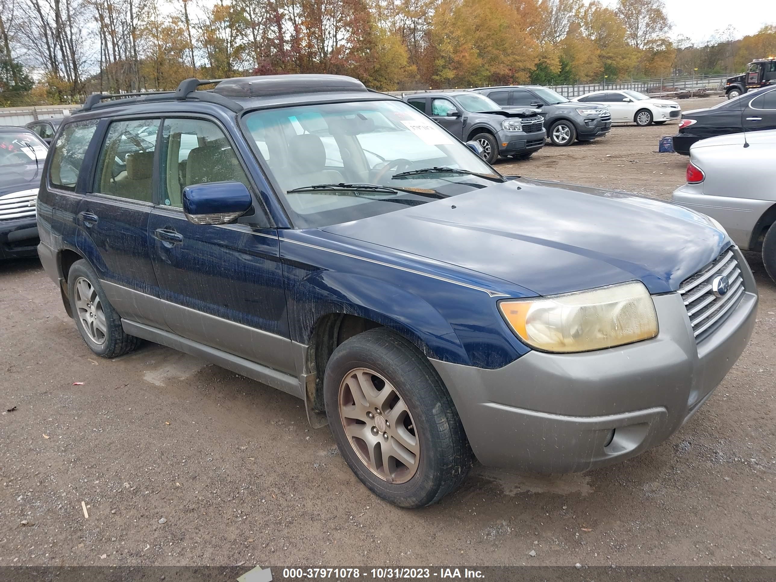 subaru forester 2006 jf1sg67606h734140