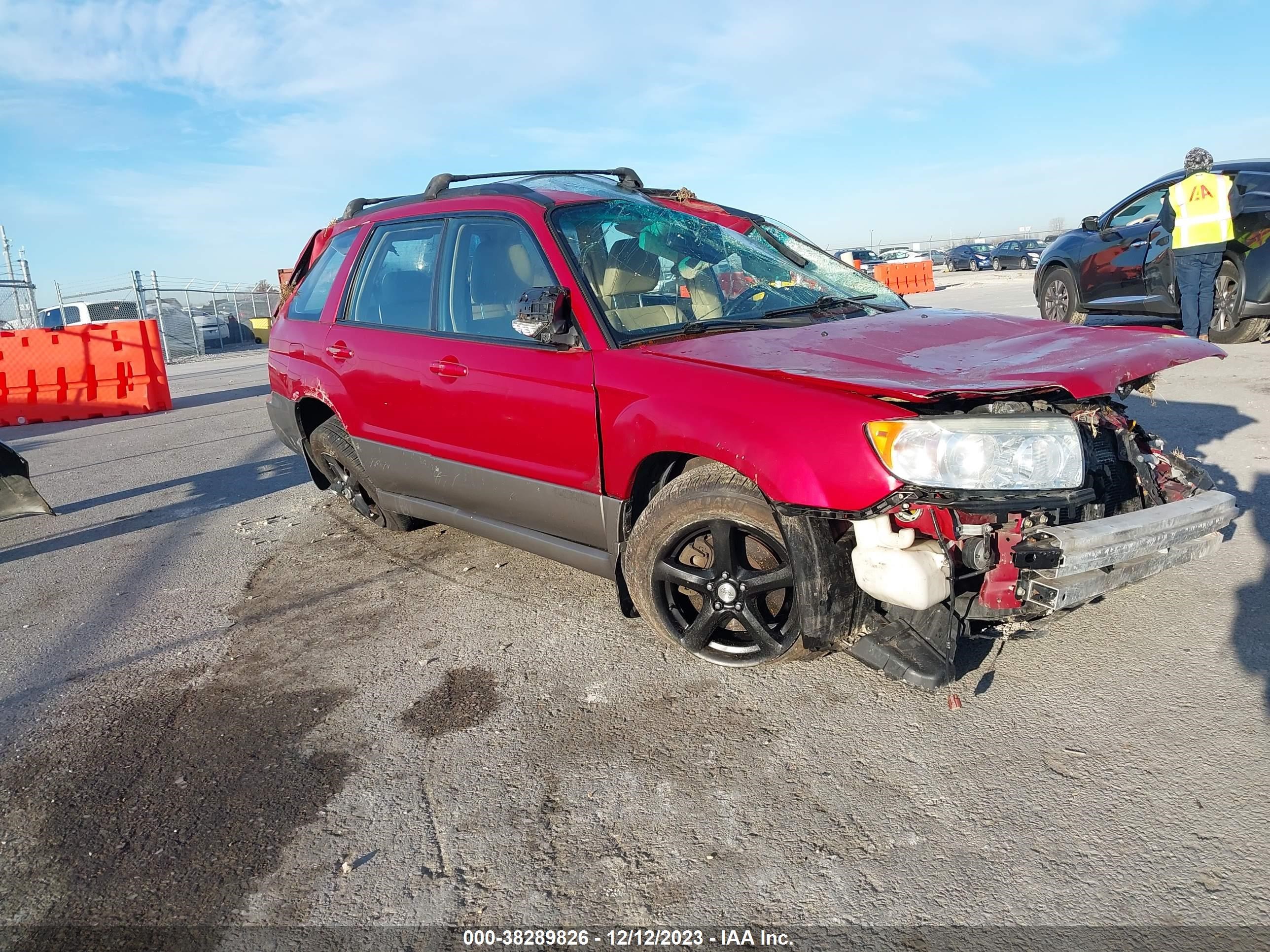 subaru forester 2006 jf1sg67606h736230