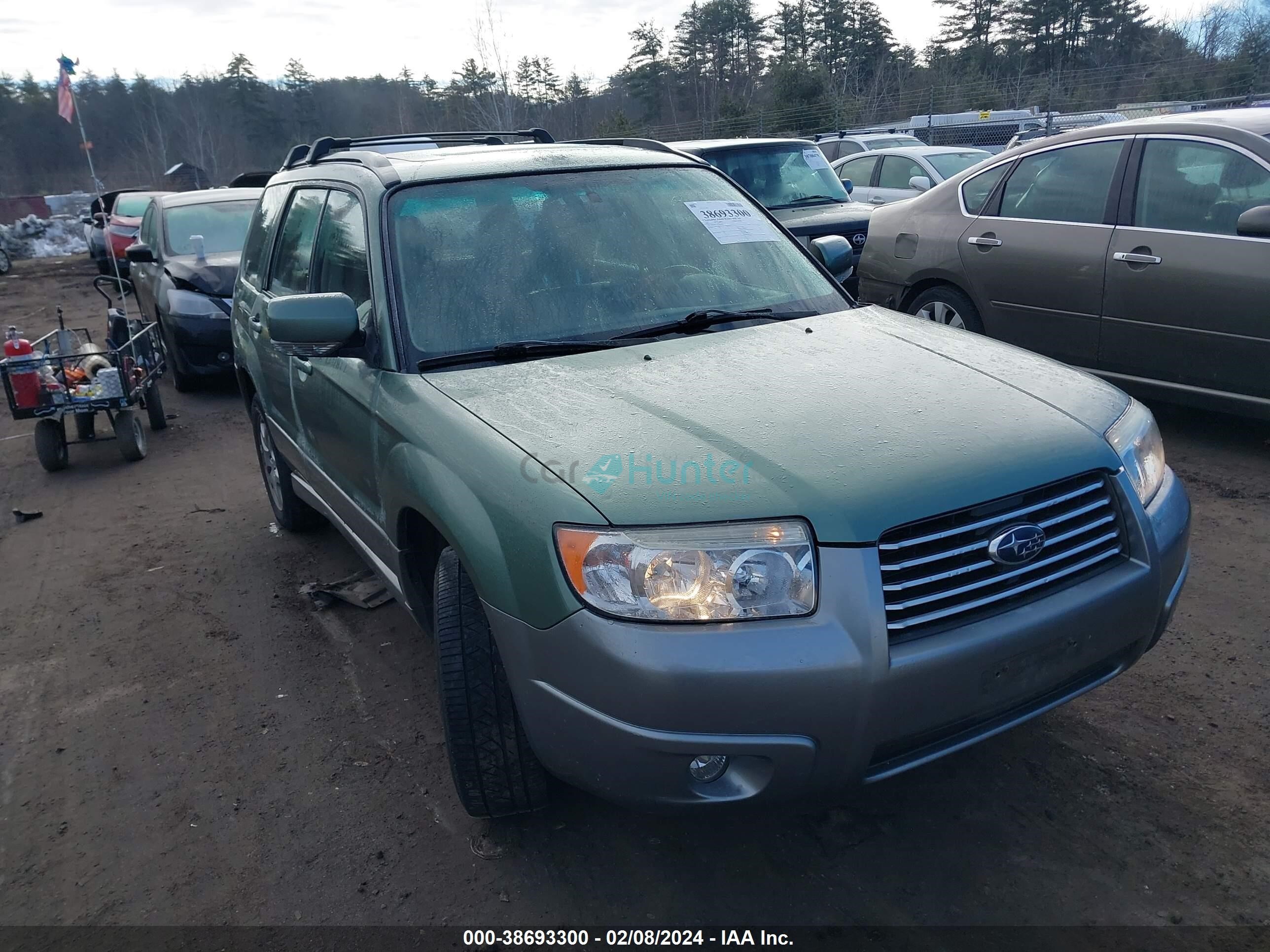 subaru forester 2007 jf1sg67627h706857