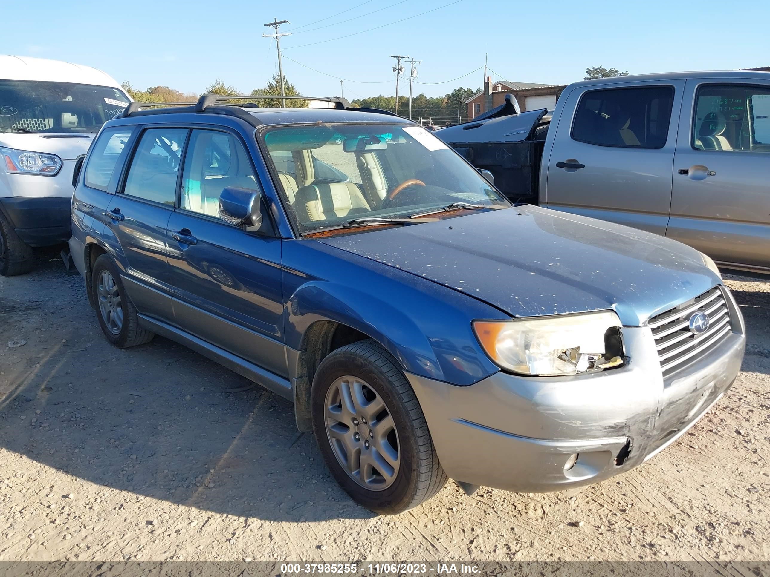 subaru forester 2007 jf1sg67637h715793