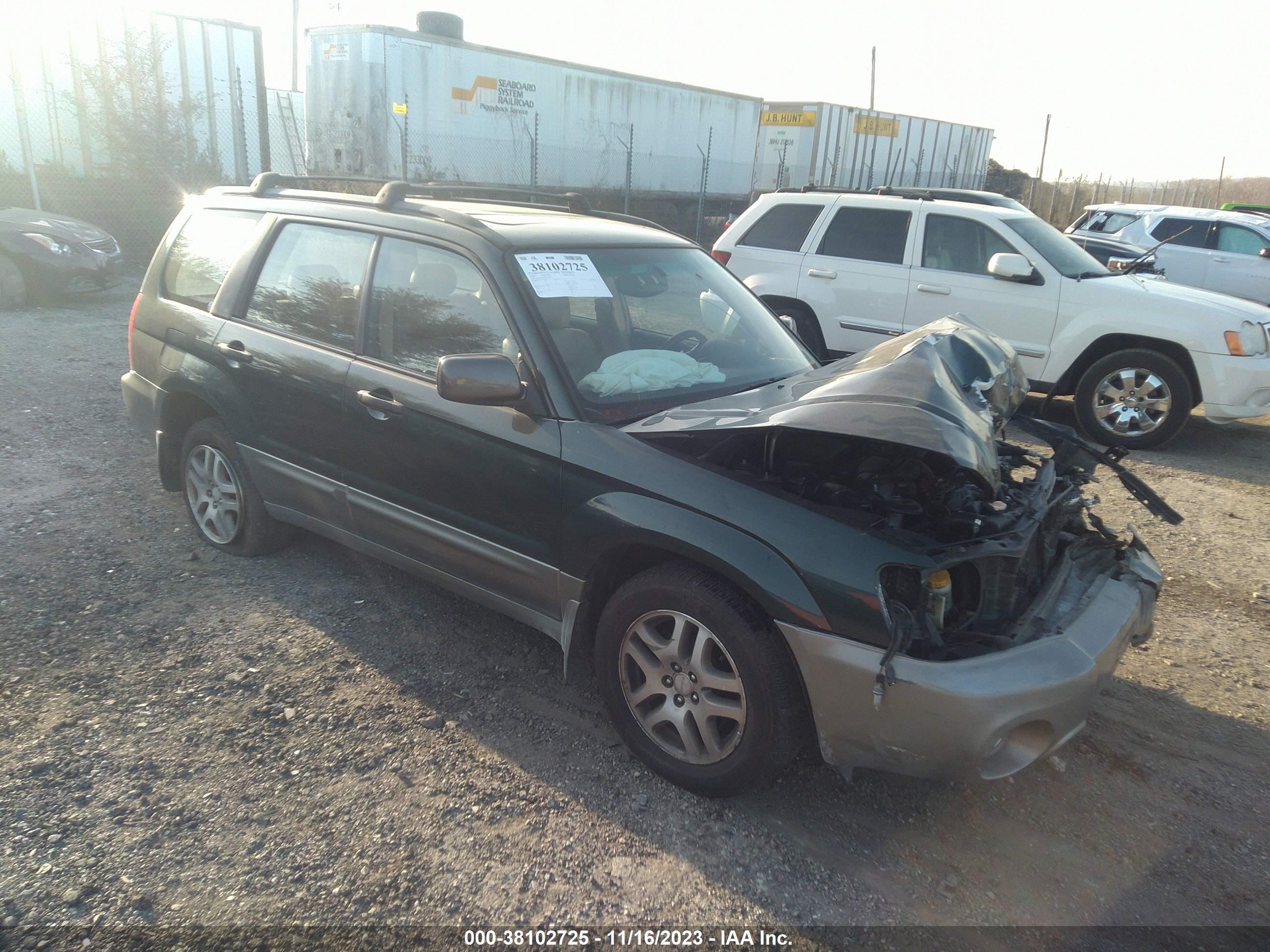 subaru forester 2005 jf1sg67665h719141