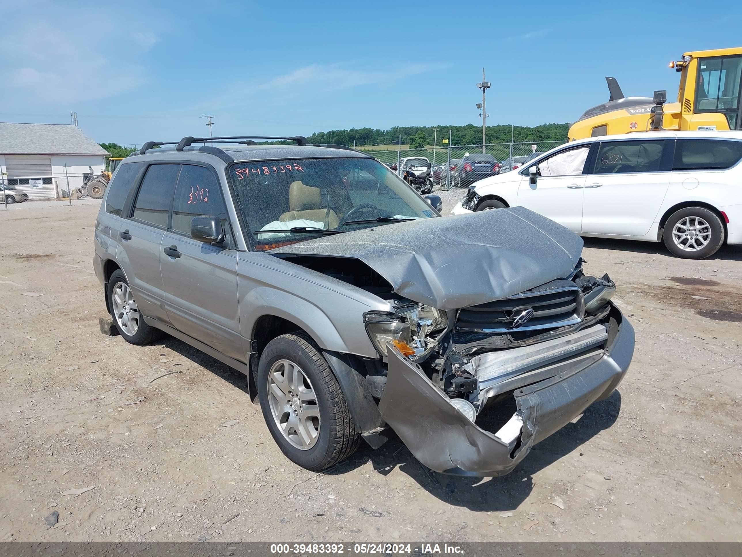 subaru forester 2005 jf1sg67675h713381