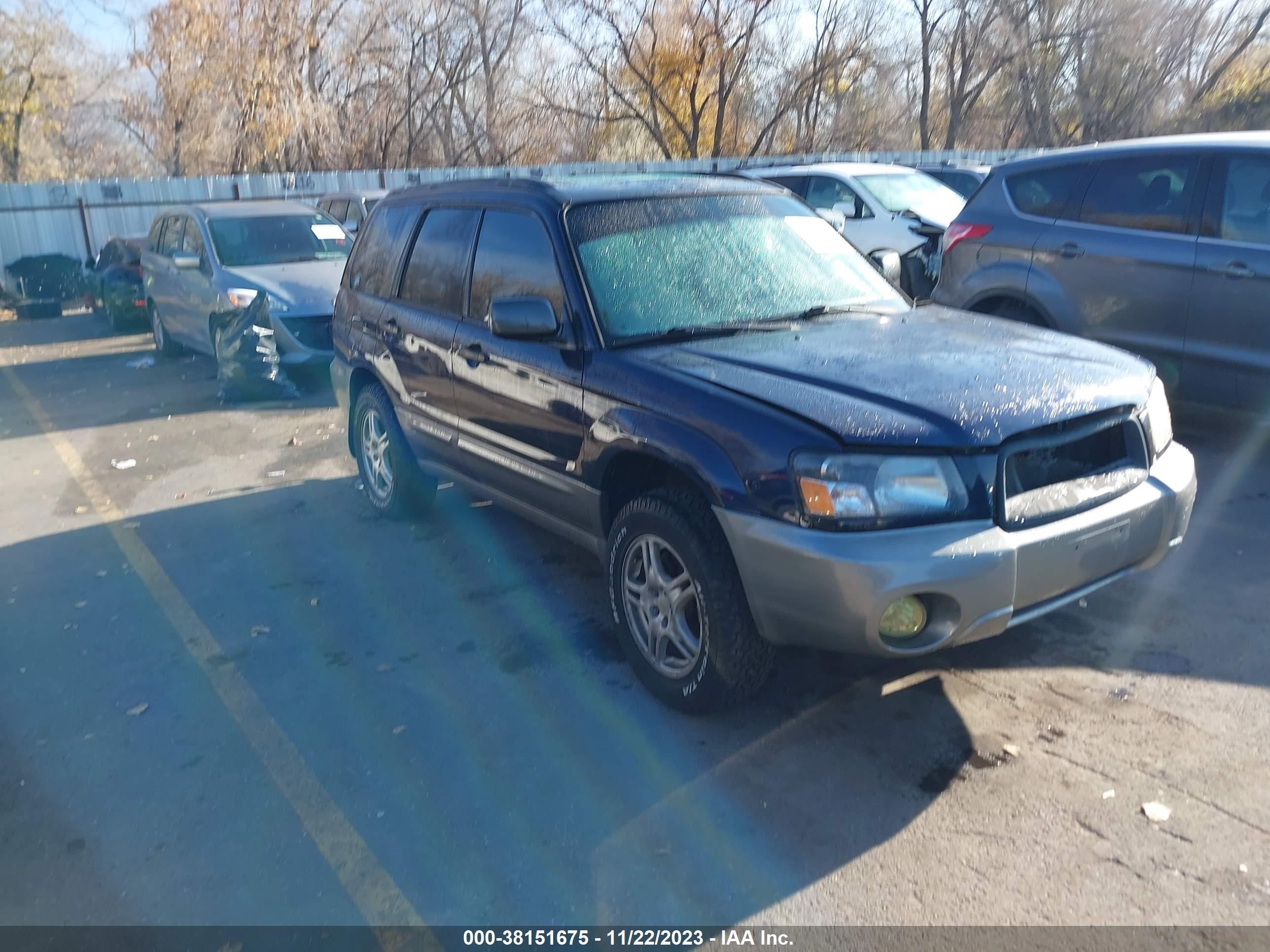 subaru forester 2005 jf1sg67675h724719