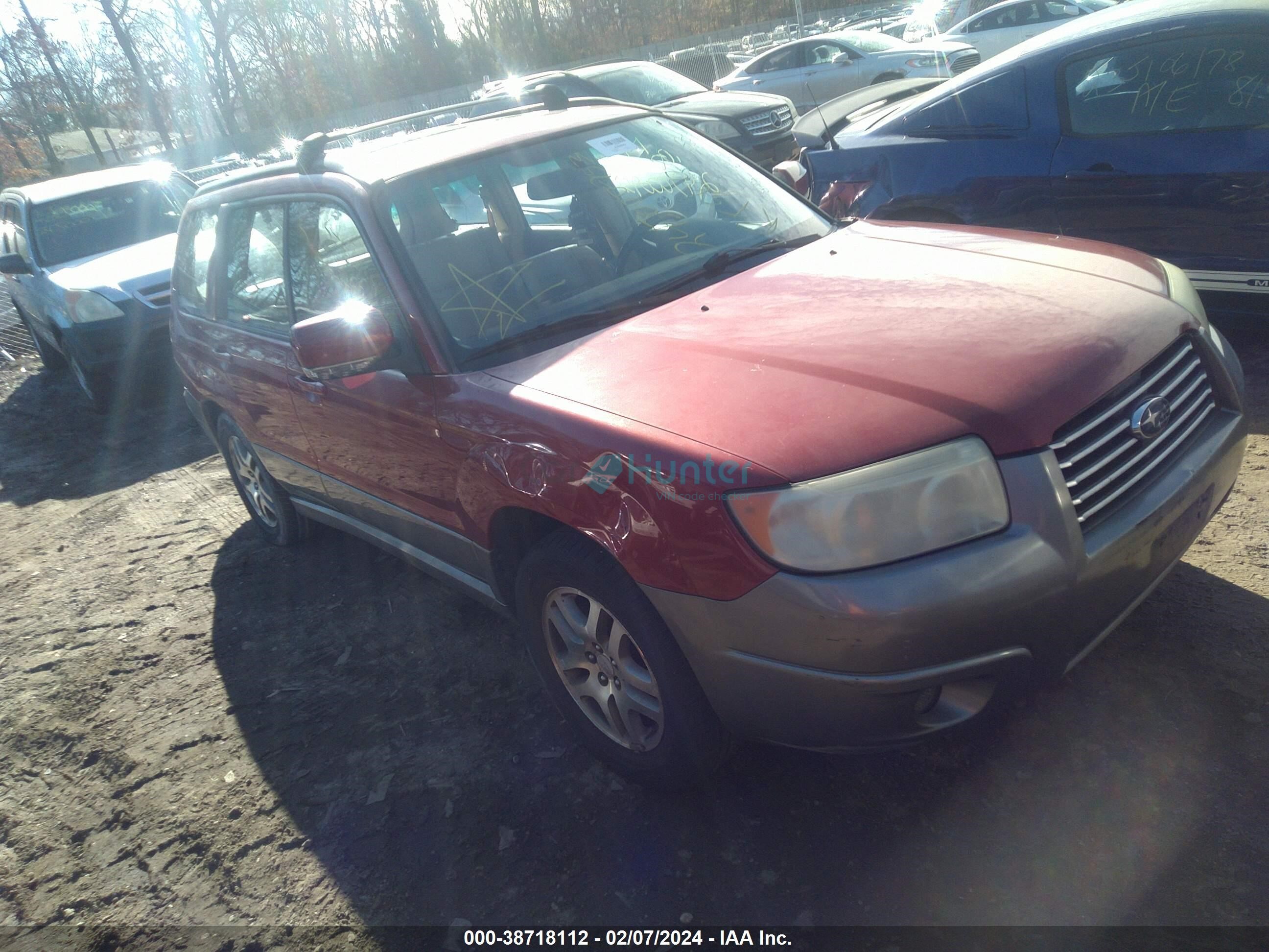 subaru forester 2006 jf1sg67676h739772