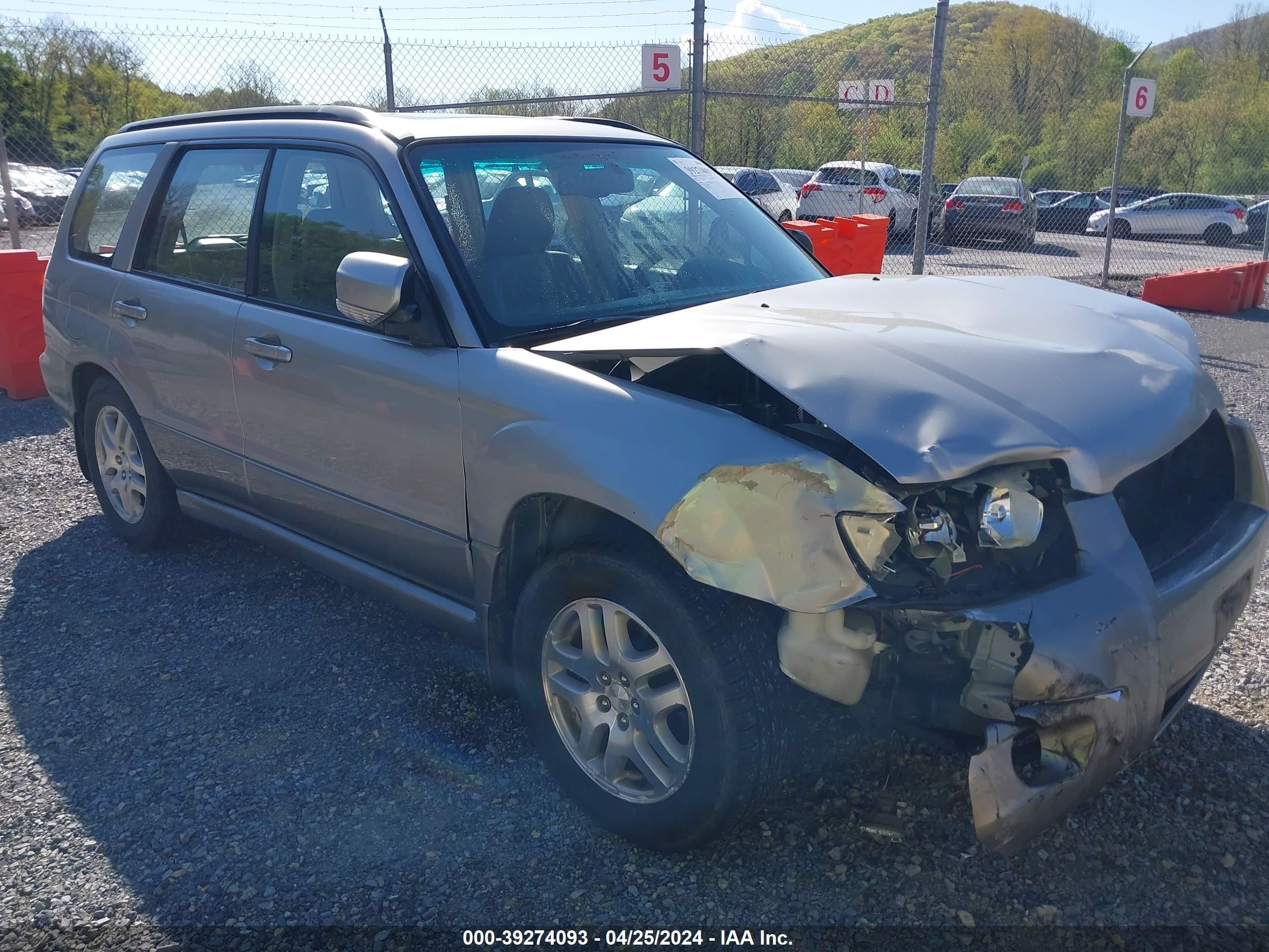 subaru forester 2006 jf1sg67676h742977