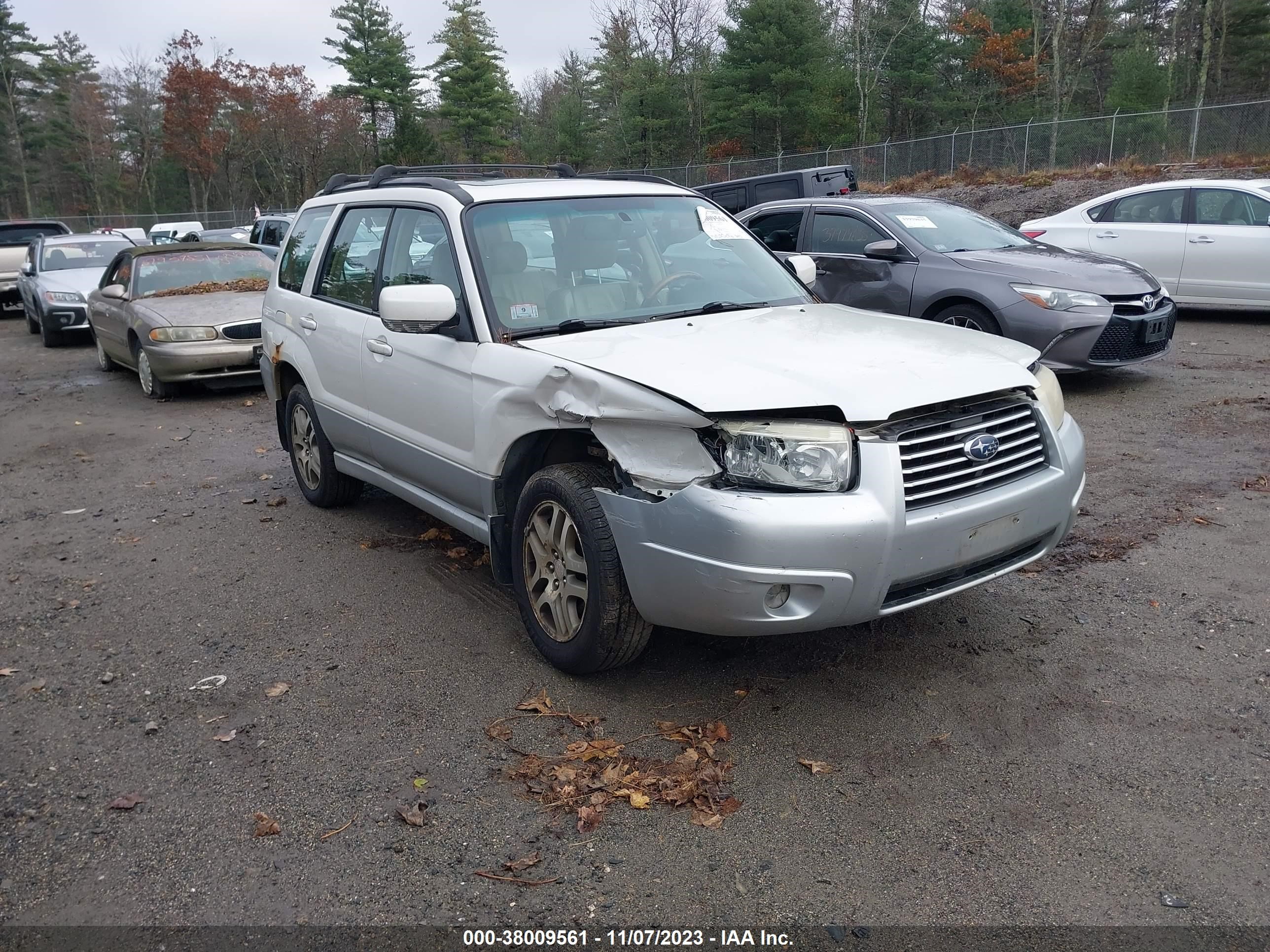 subaru forester 2007 jf1sg67687h714865