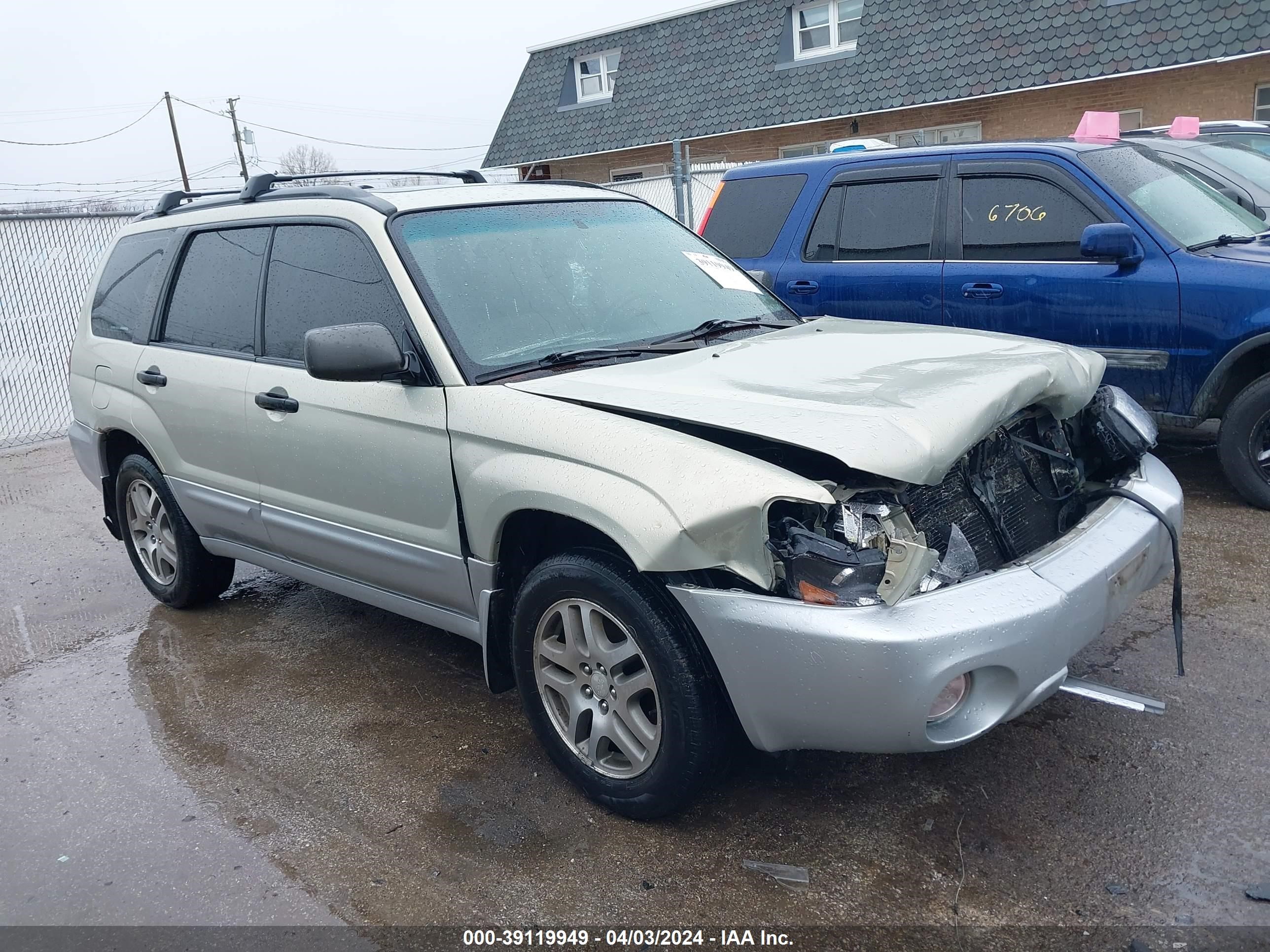 subaru forester 2005 jf1sg67695h725855