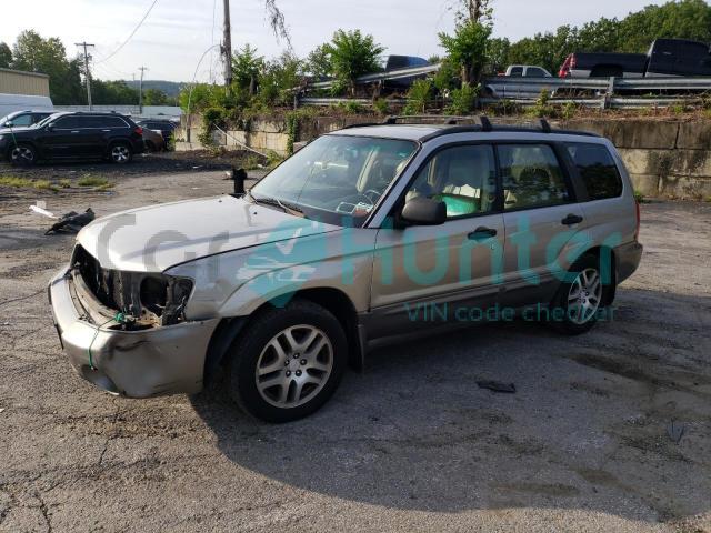 subaru forester 2 2005 jf1sg676x5h732328