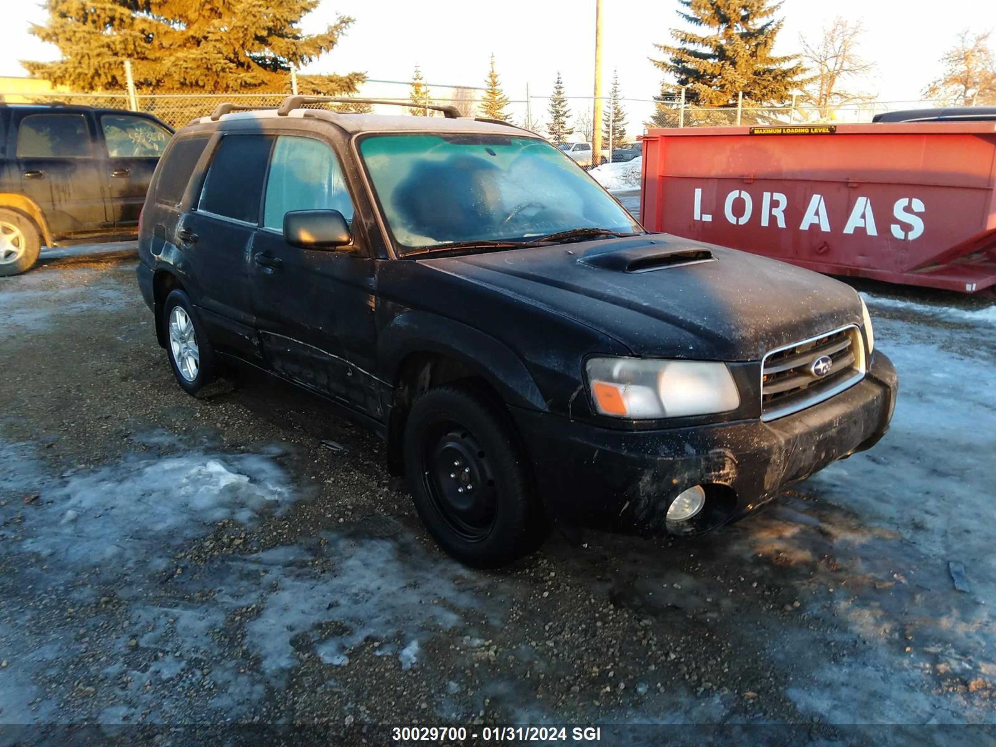 subaru forester 2005 jf1sg69635g737423