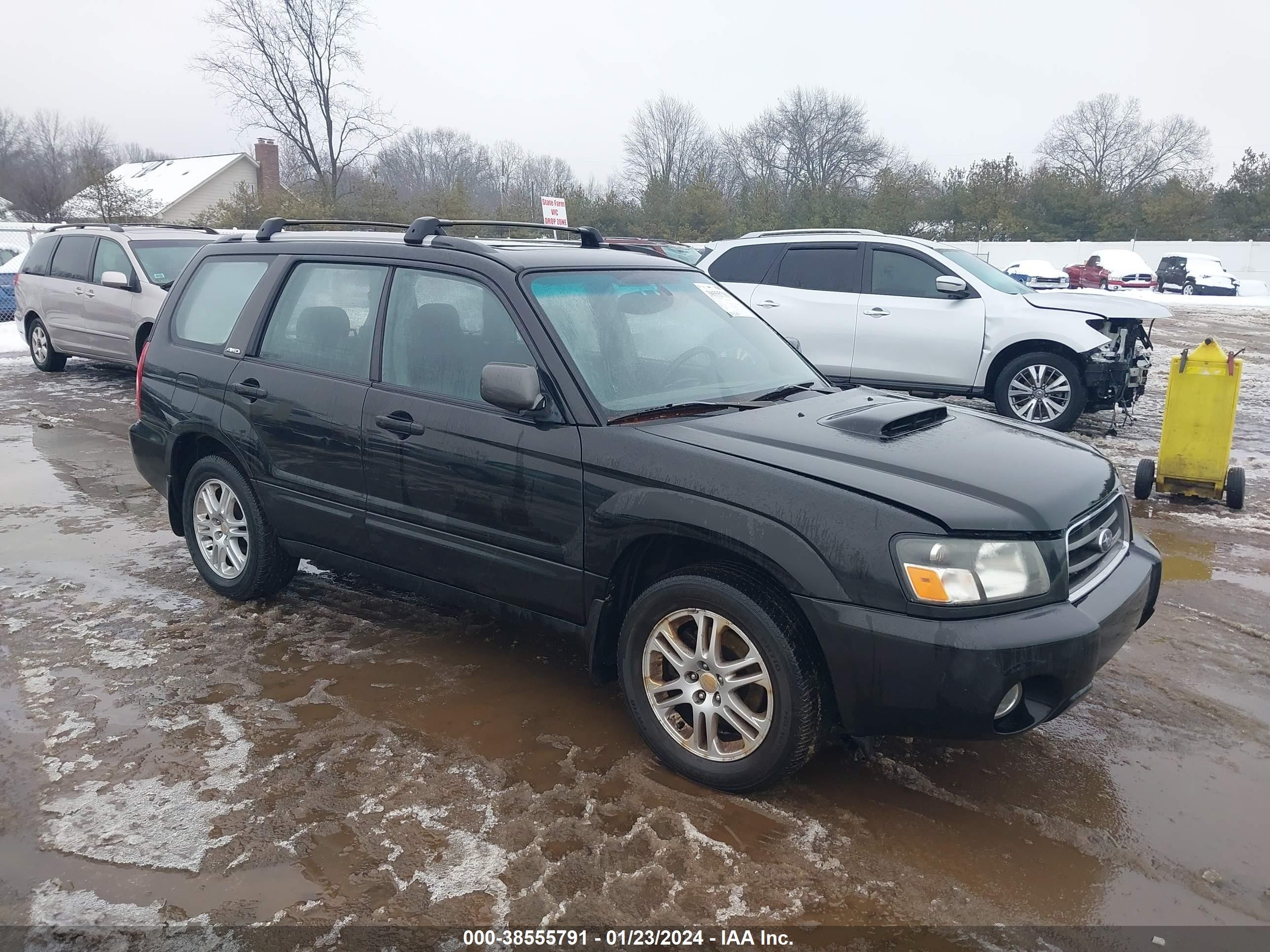 subaru forester 2004 jf1sg69644h734345