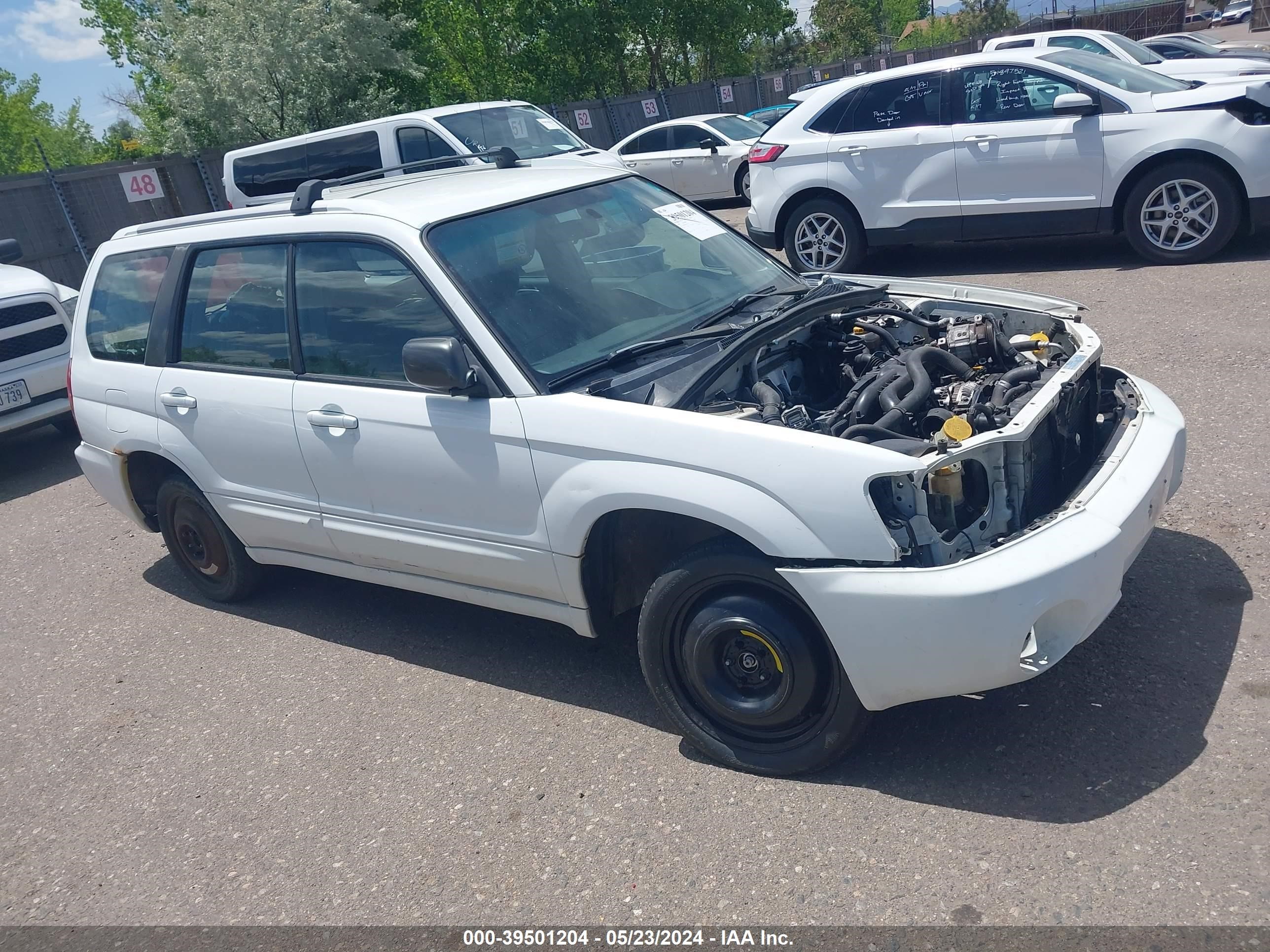 subaru forester 2005 jf1sg69665h743355