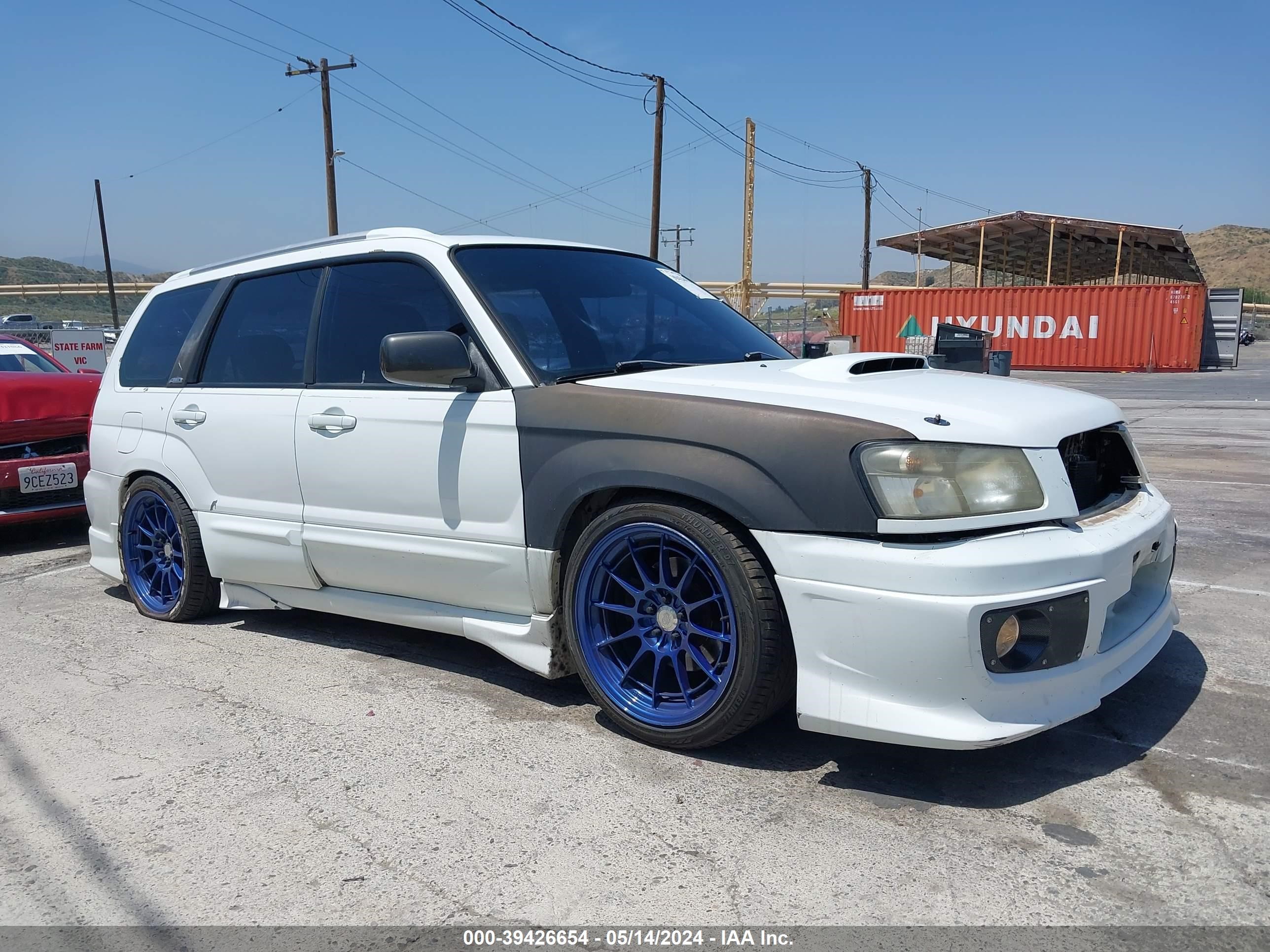 subaru forester 2004 jf1sg69674h727437