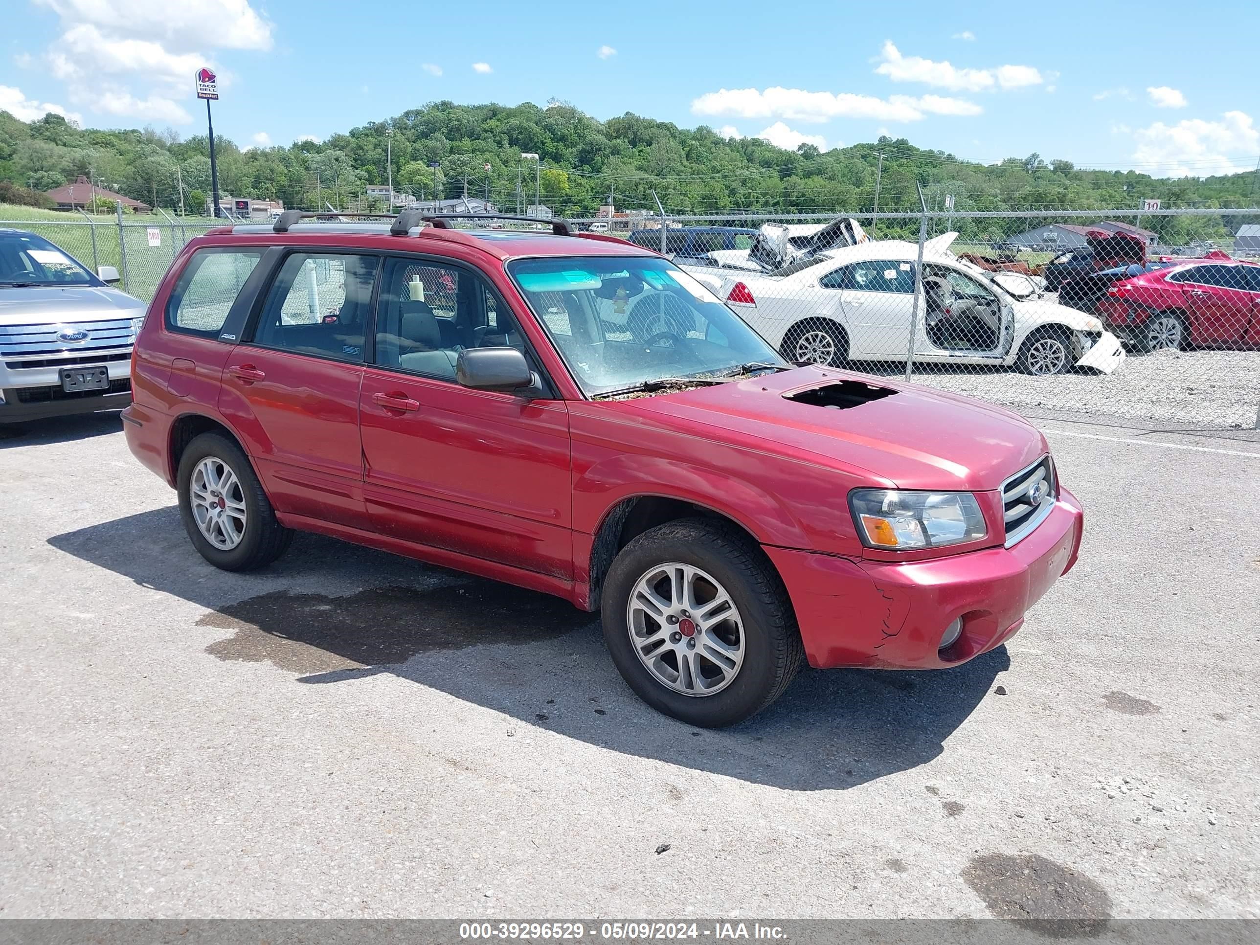 subaru forester 2004 jf1sg69674h746229