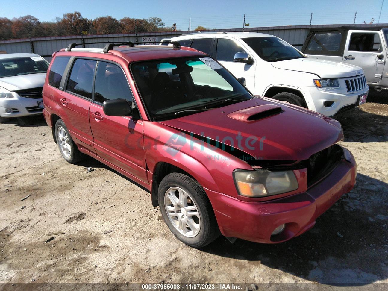 subaru forester 2004 jf1sg69694h724877