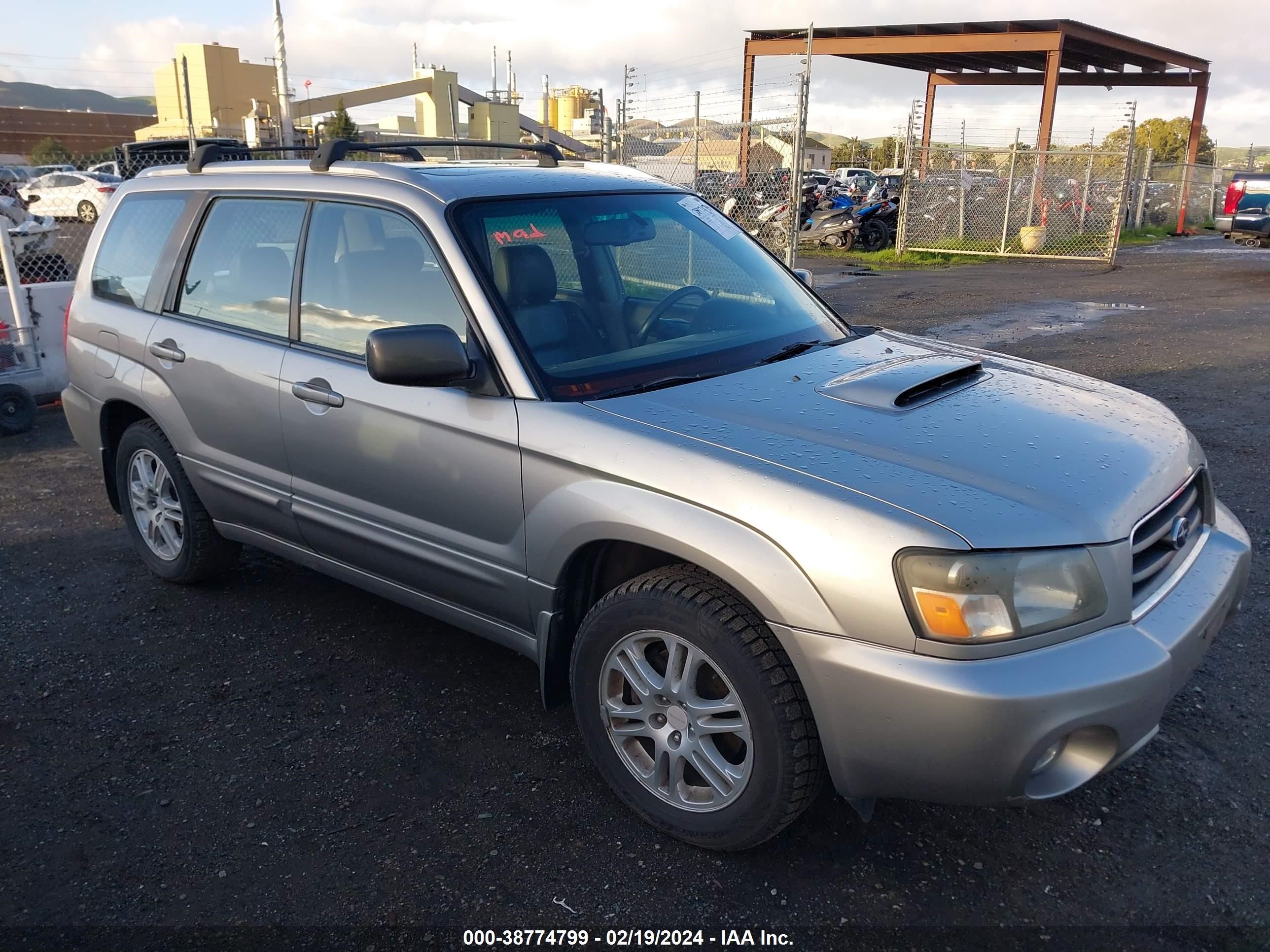 subaru forester 2005 jf1sg69695h717512