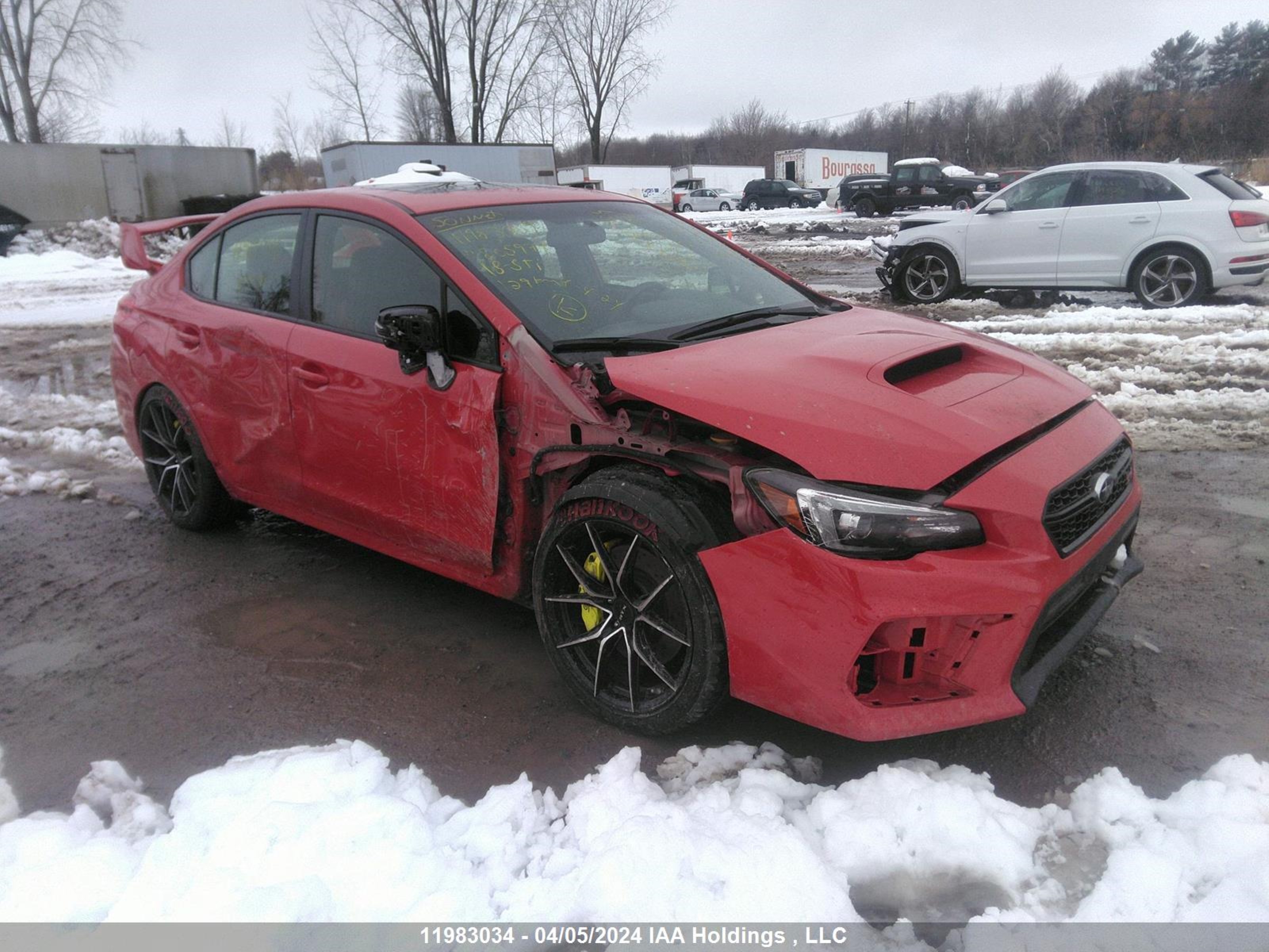 subaru wrx 2018 jf1va2p67j9805974