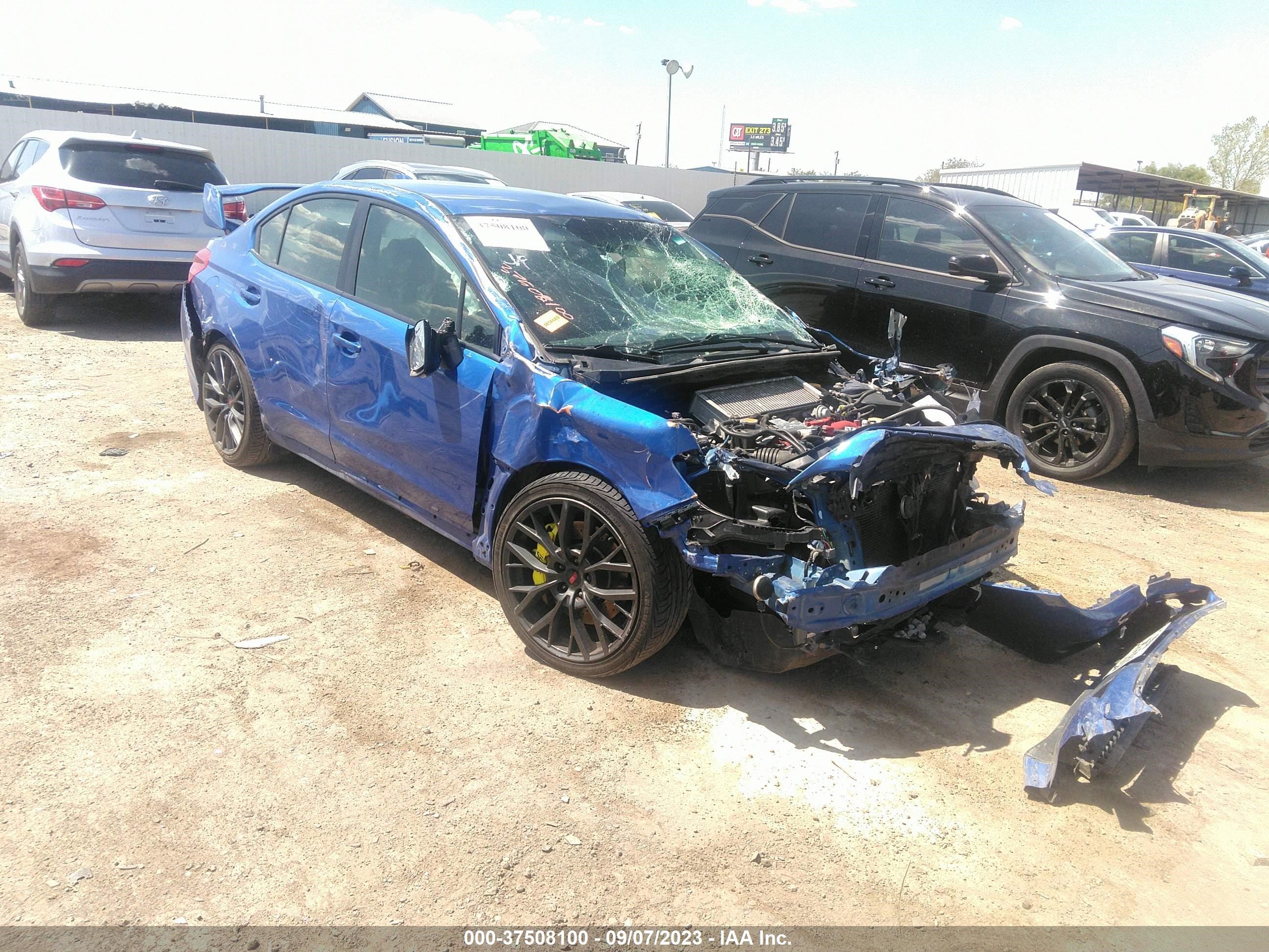 subaru wrx 2019 jf1va2r64k9814002