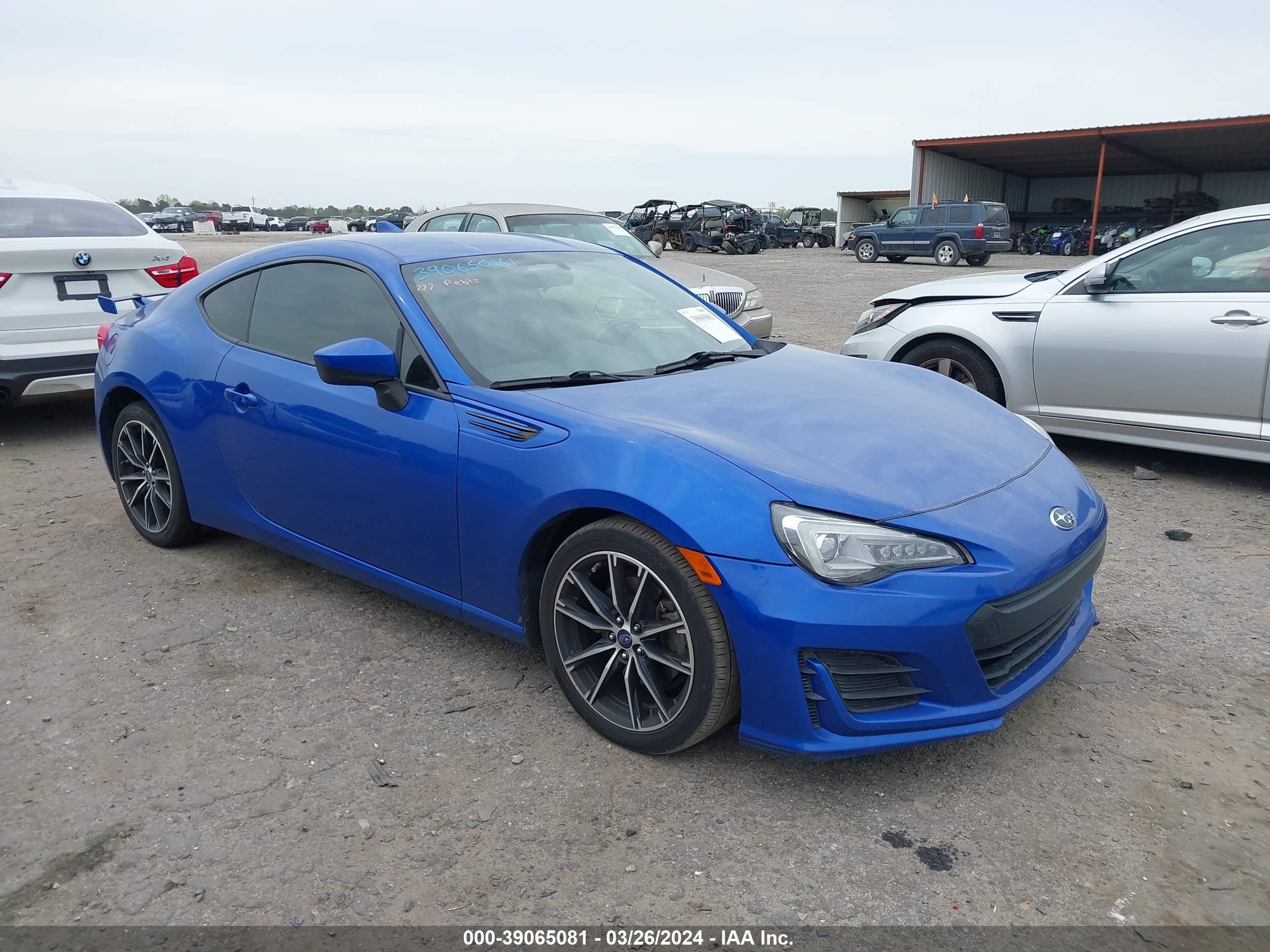 subaru brz 2019 jf1zcab11k9601531