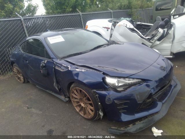 toyota 86 2017 jf1znaa14h9701255