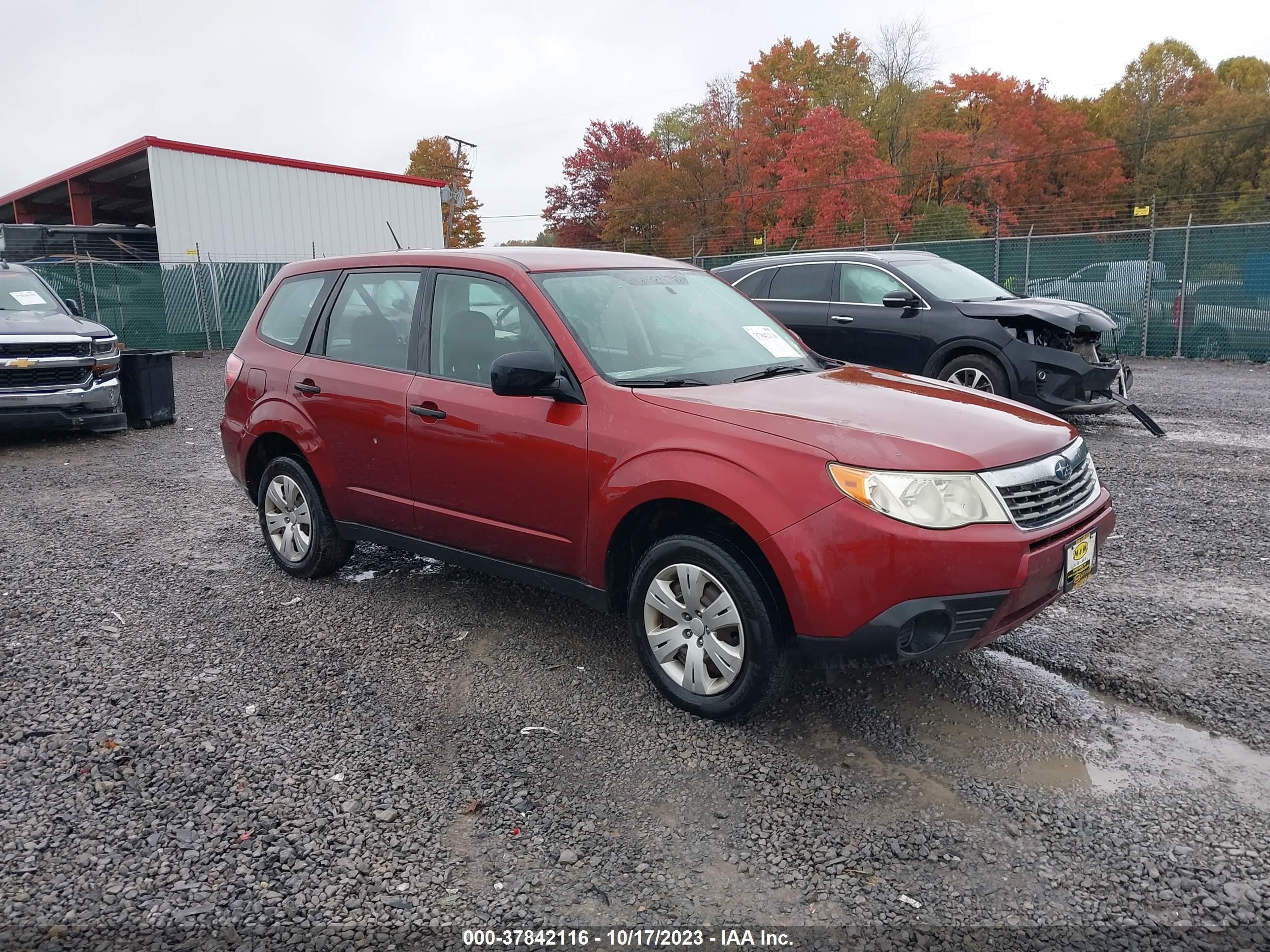 subaru forester 2009 jf2sh61629h781157