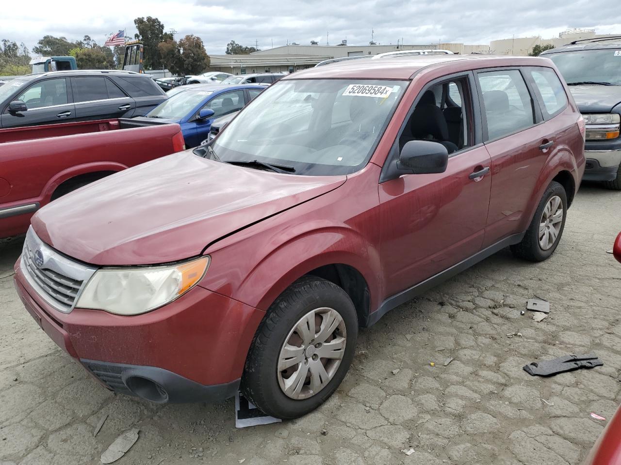 subaru forester 2009 jf2sh61649h713331