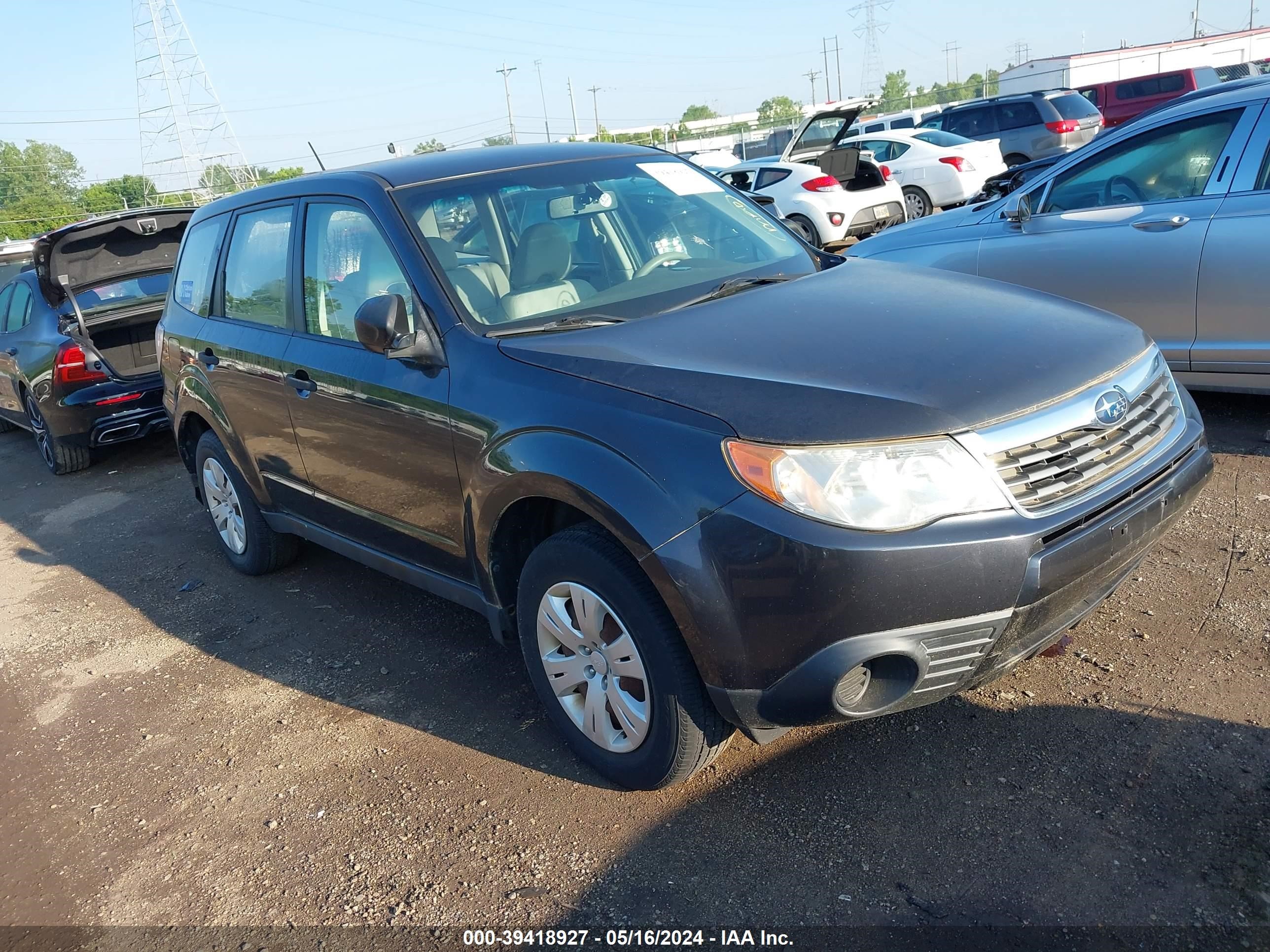 subaru forester 2009 jf2sh61679h750132