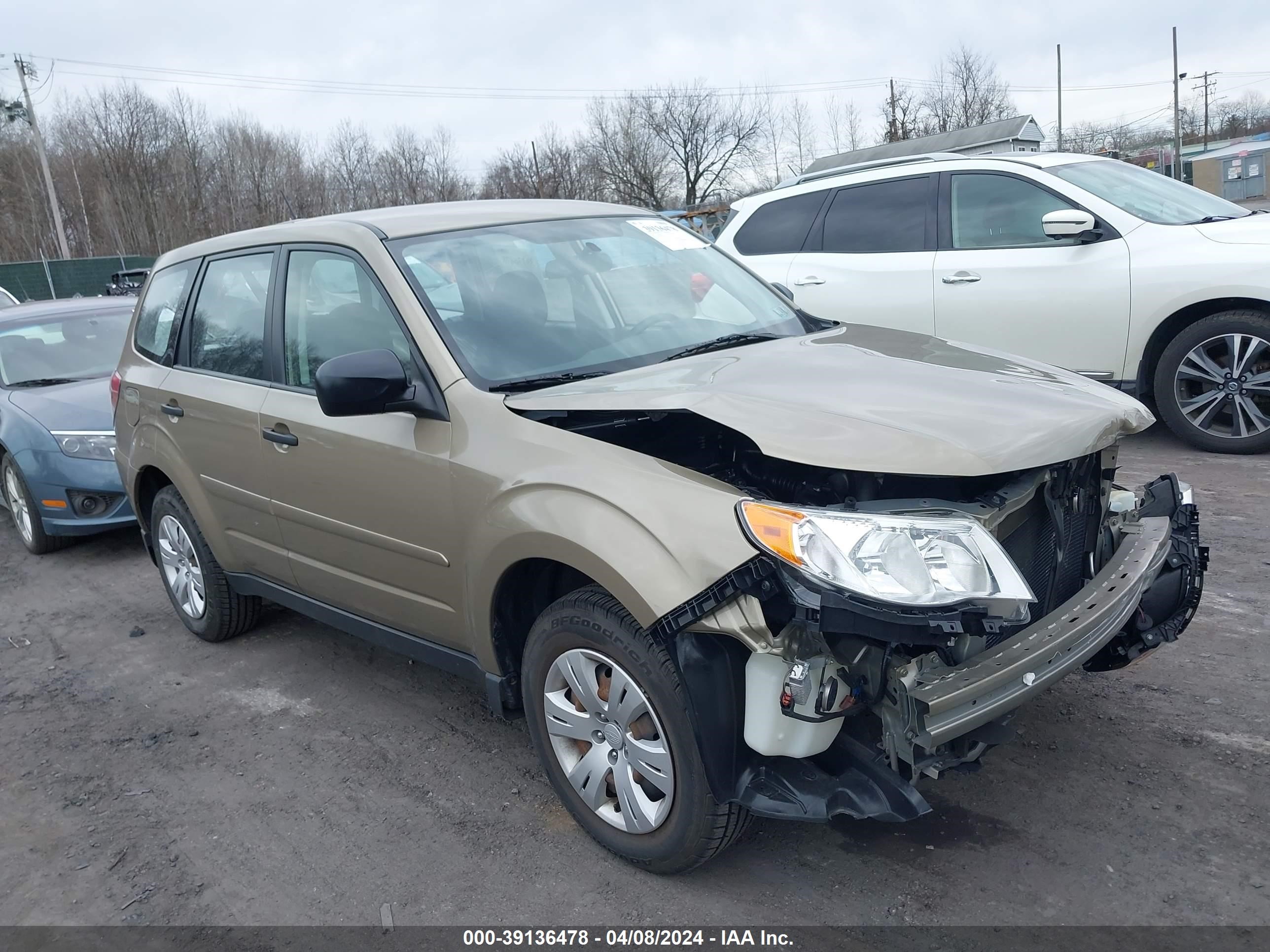 subaru forester 2009 jf2sh61689h781180