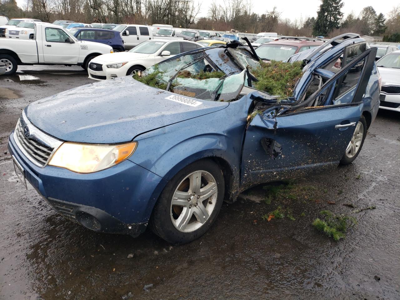 subaru forester 2009 jf2sh63639g785012