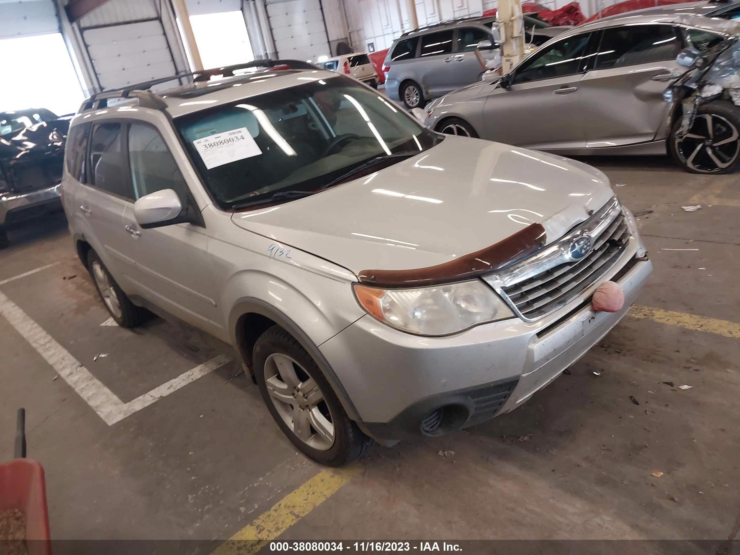 subaru forester 2009 jf2sh63669h721721