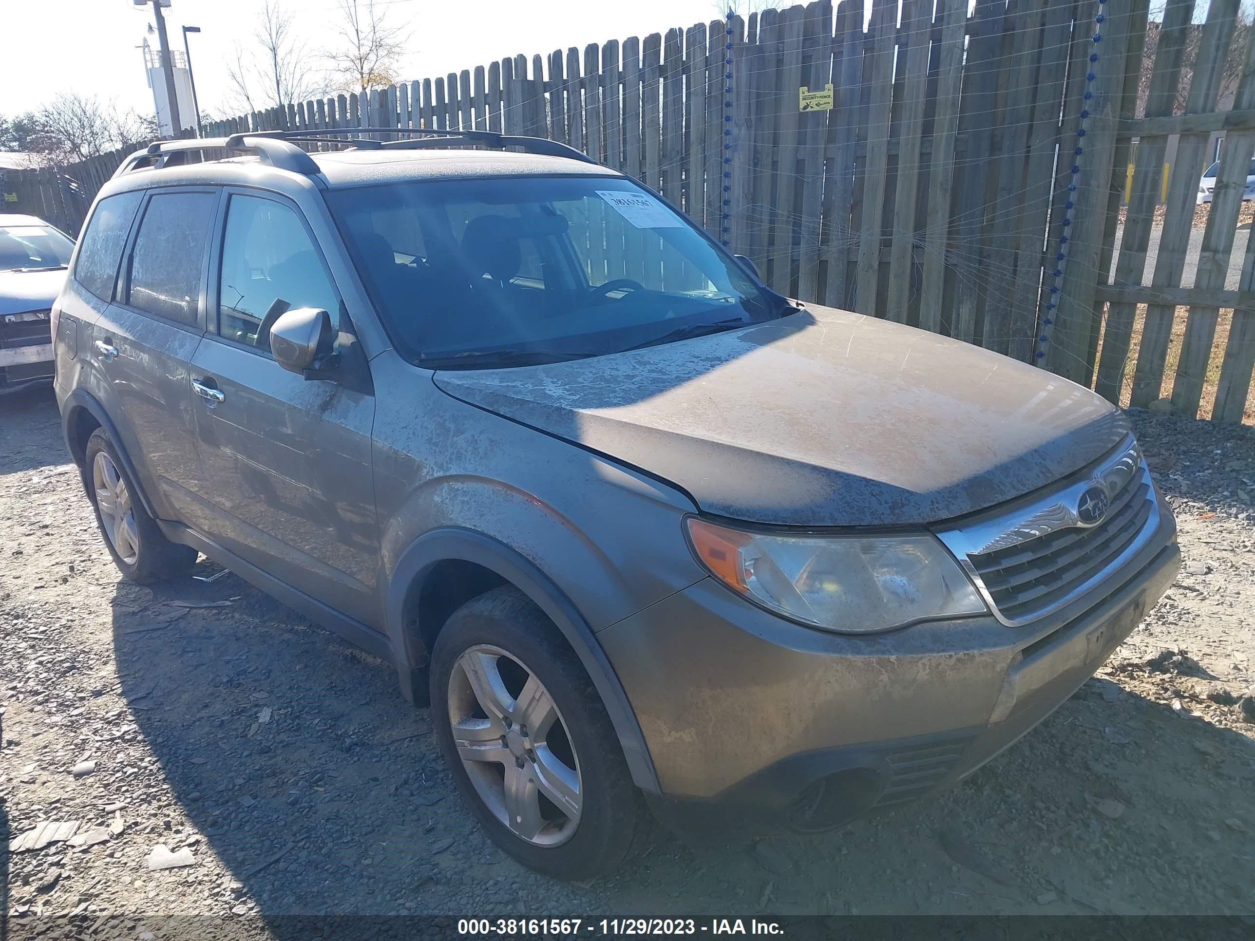 subaru forester 2009 jf2sh636x9h703724