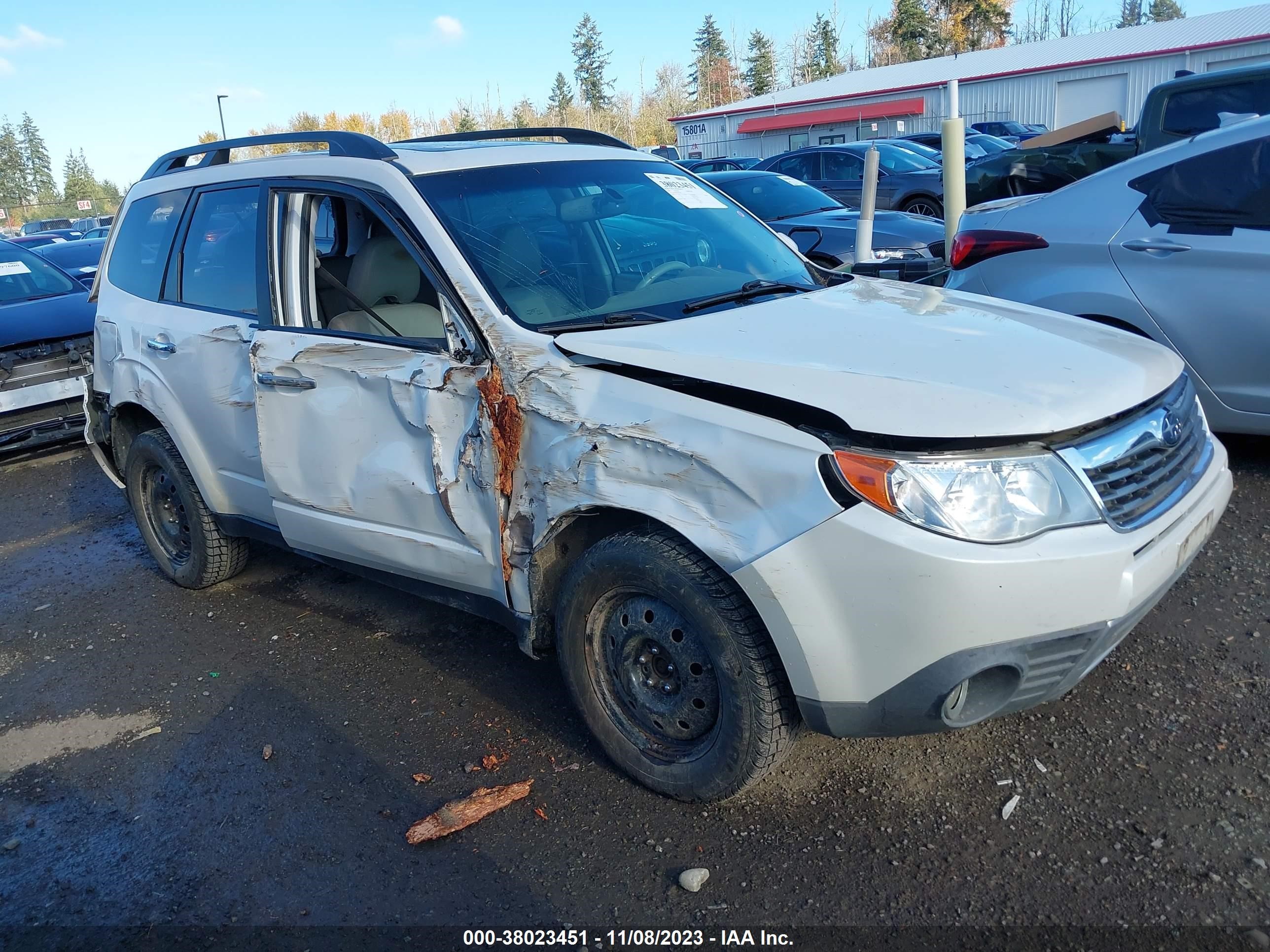 subaru forester 2009 jf2sh64659h765398