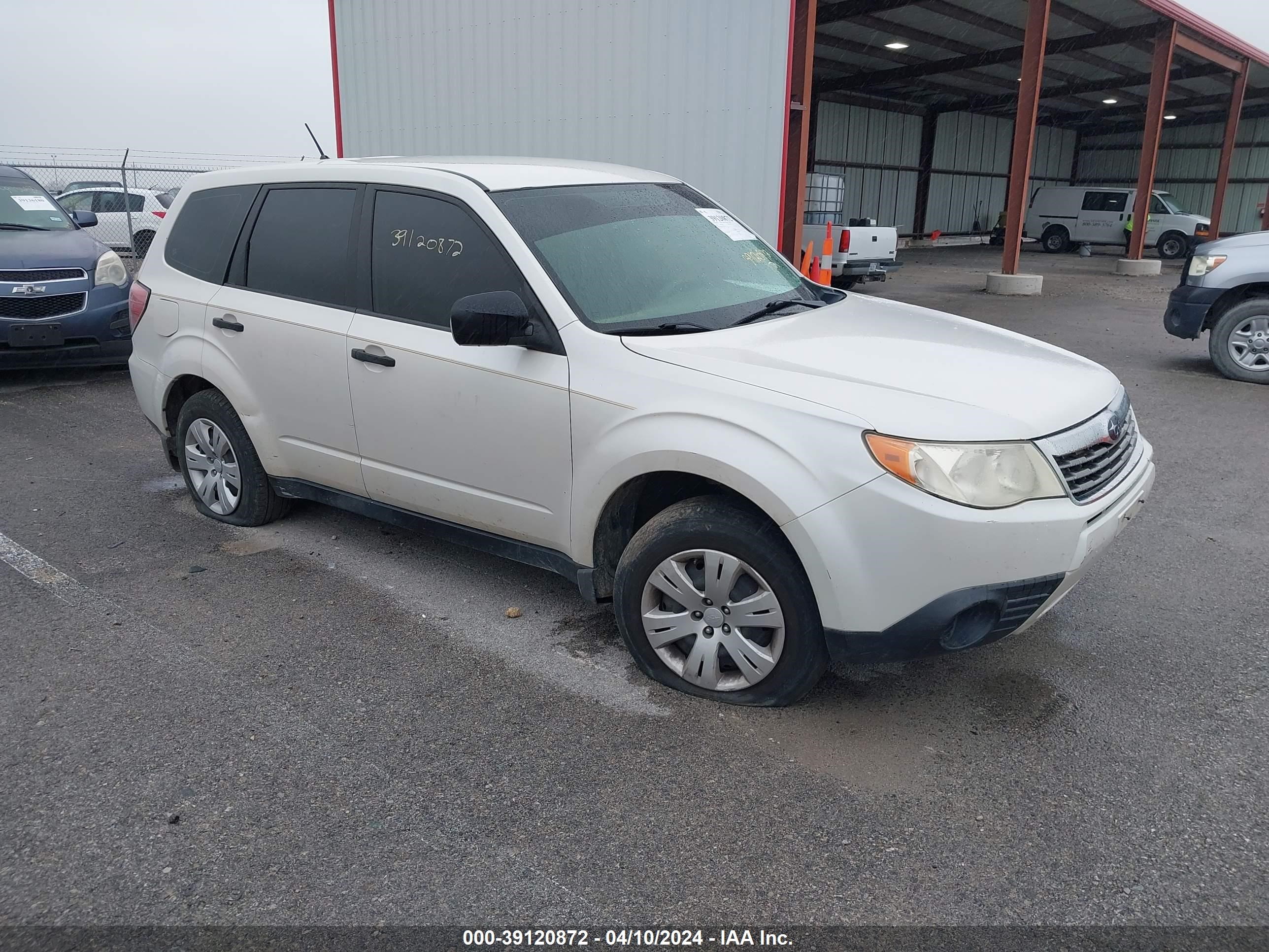 subaru forester 2010 jf2sh6ac8ah722284