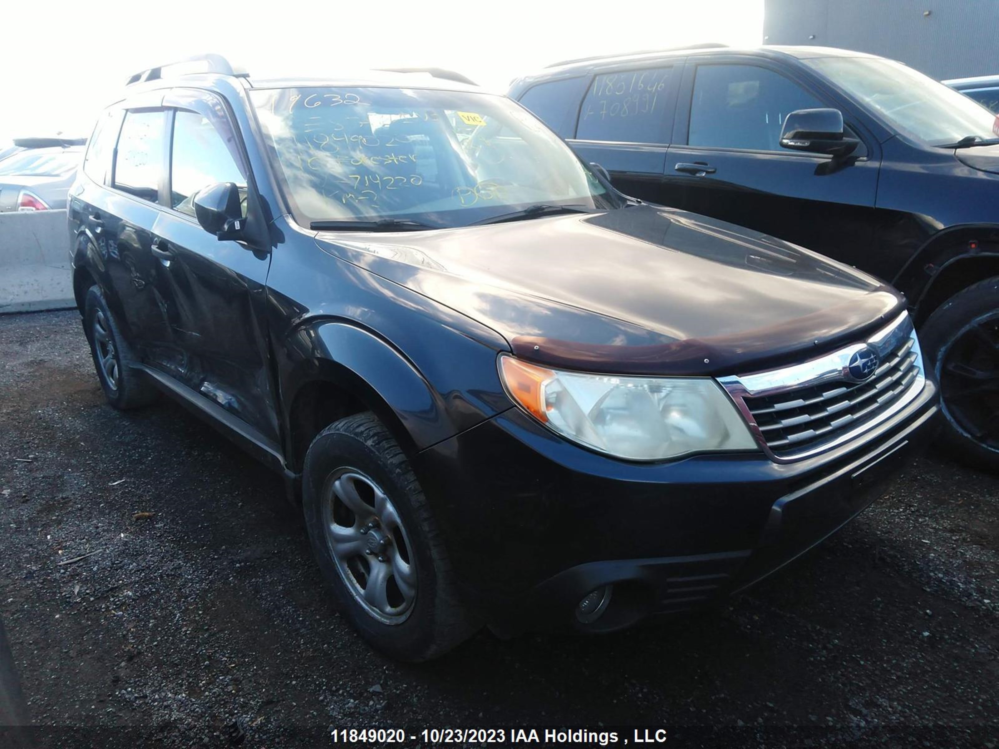 subaru forester 2010 jf2sh6bcxah714220