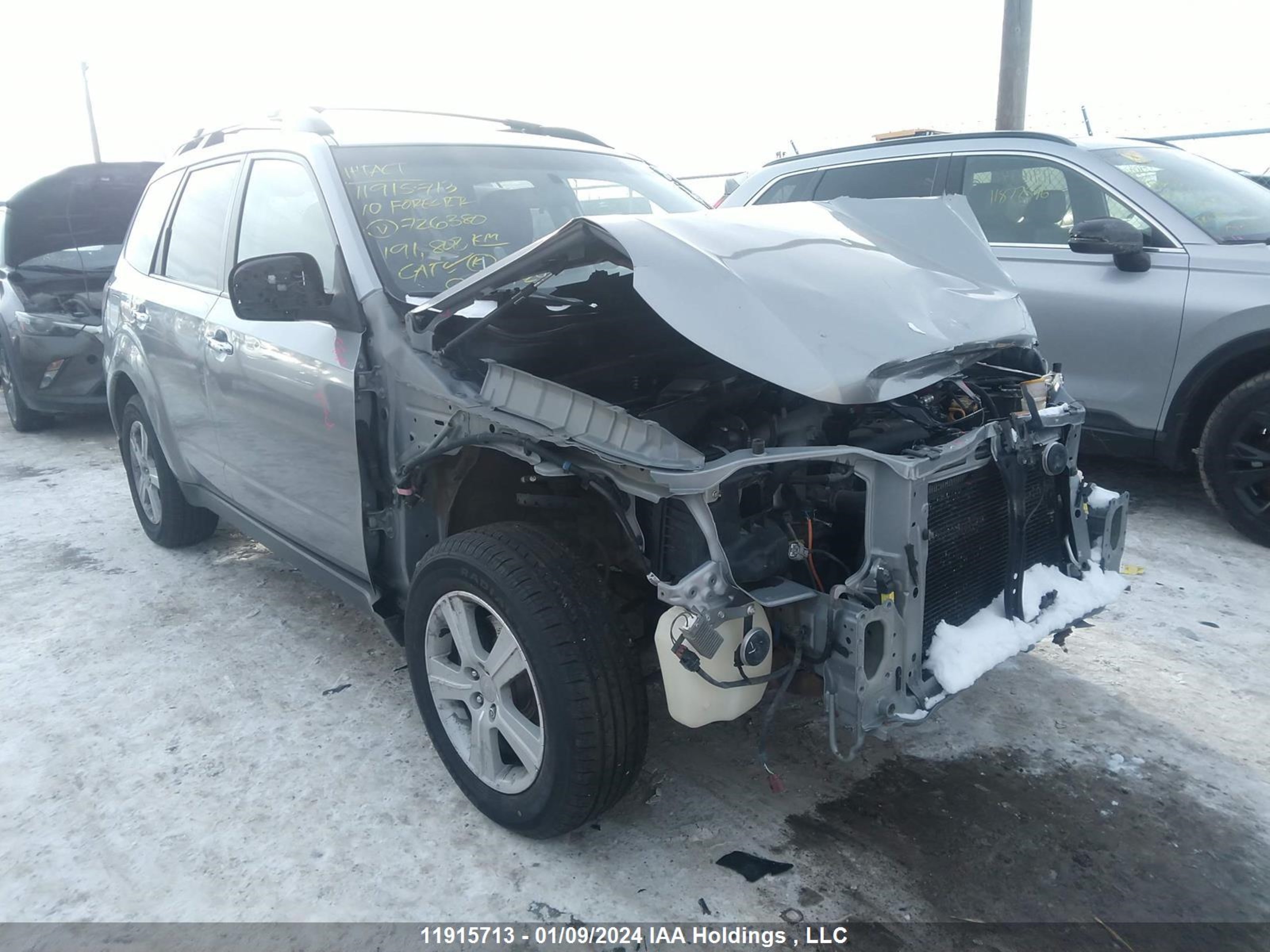 subaru forester 2010 jf2sh6cc6ah726380