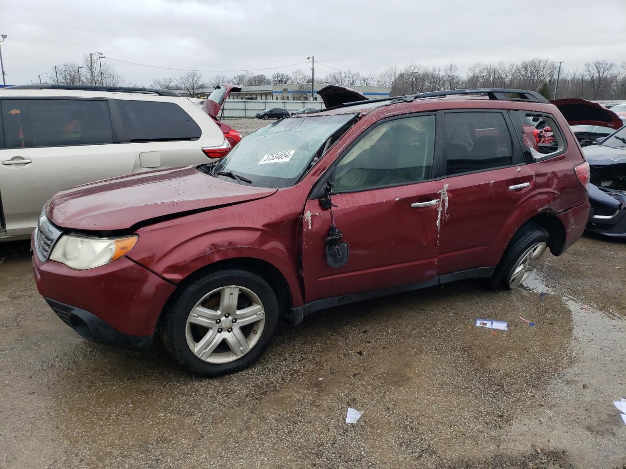 subaru forester 2010 jf2sh6dc7ah715287