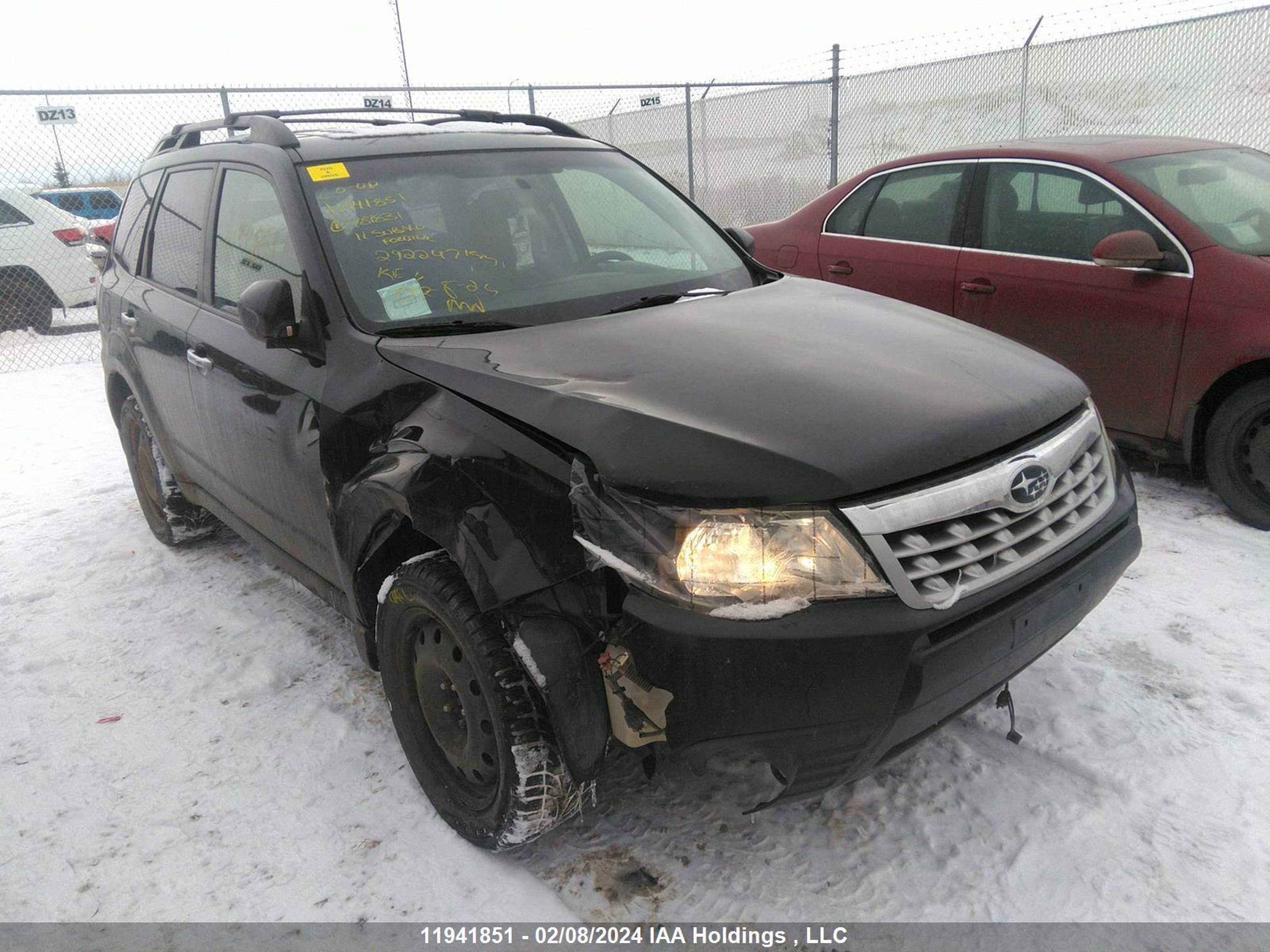 subaru forester 2011 jf2shcdc7bg781831