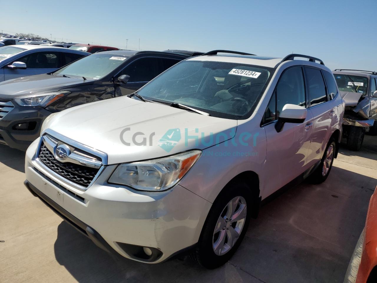 subaru forester 2015 jf2sjahc0fh407743