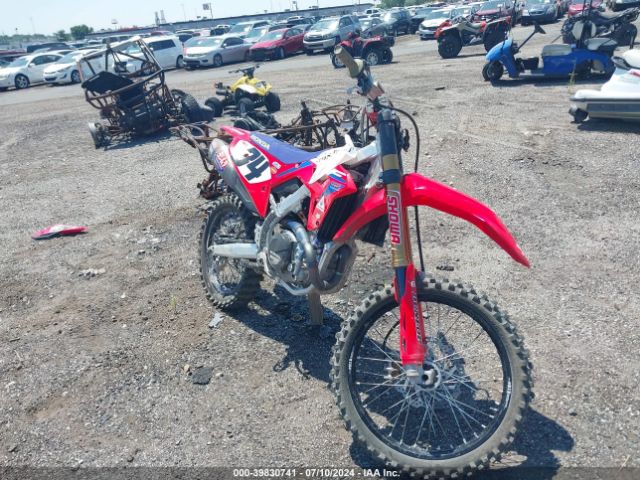 honda crf450r 2022 jh2pe1136nk300336