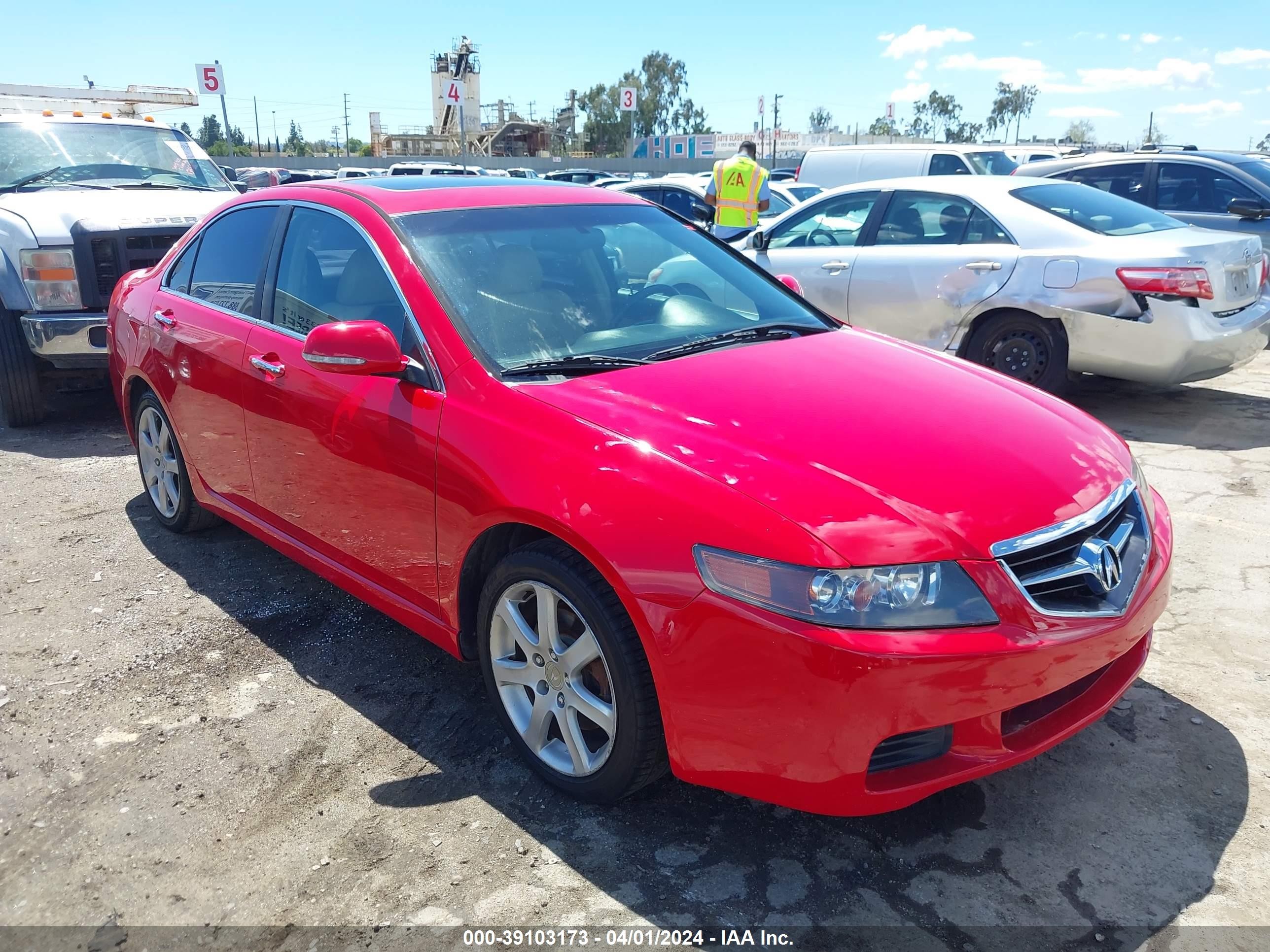 acura tsx 2004 jh4cl95824c024939