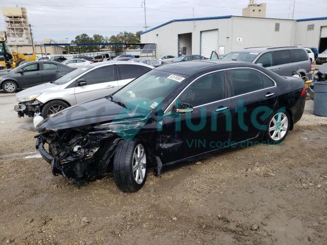acura tsx 2005 jh4cl95845c002040