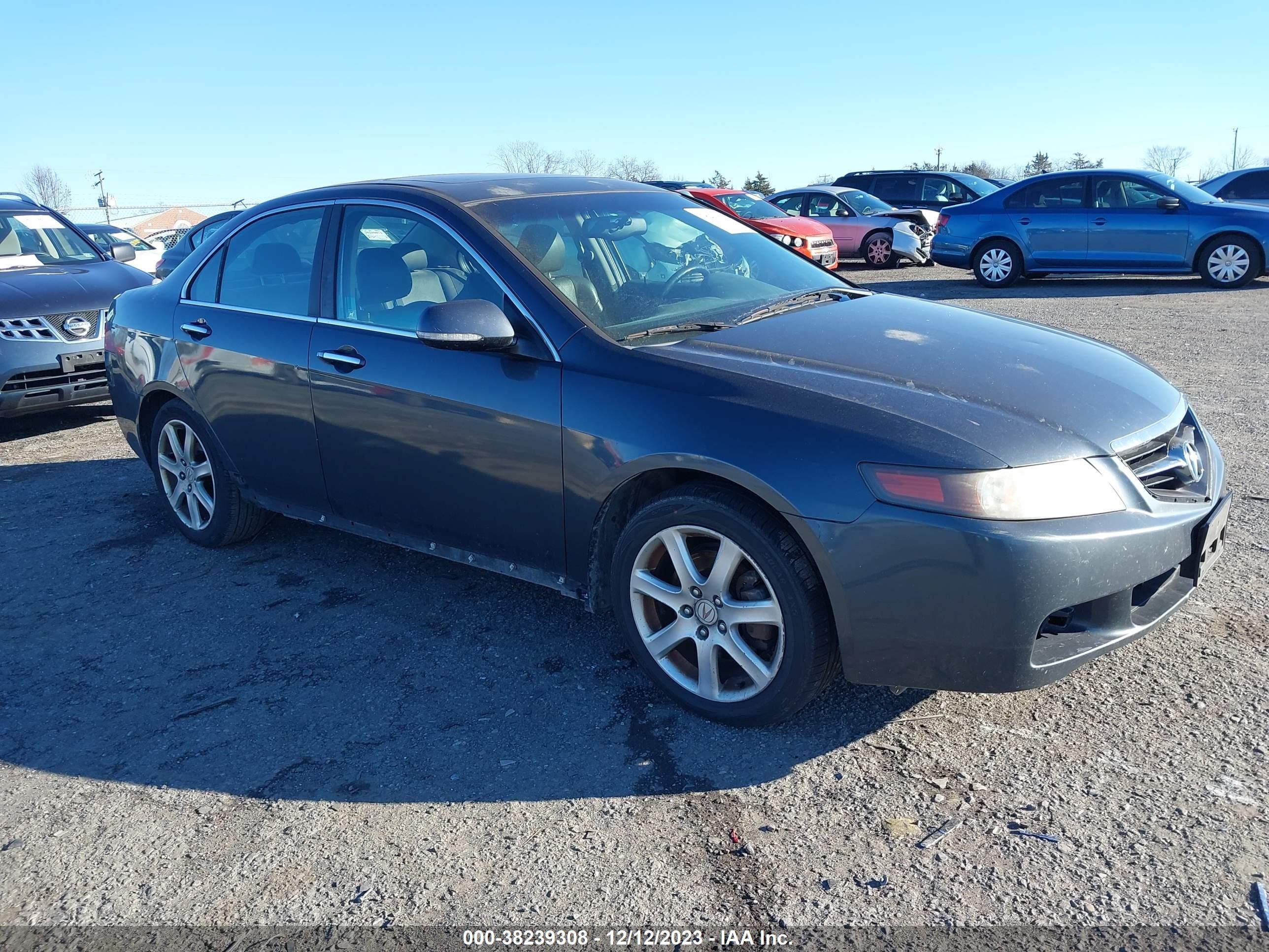 acura tsx 2005 jh4cl95865c024783