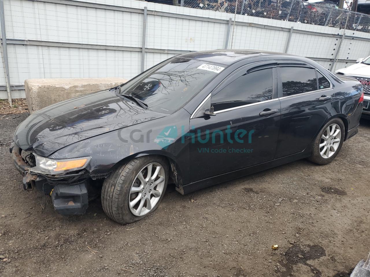 acura tsx 2006 jh4cl95936c031880