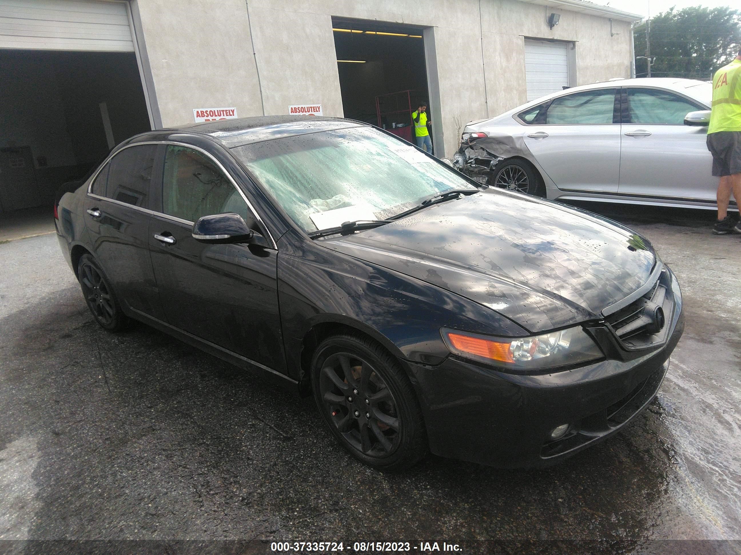 acura tsx 2005 jh4cl96805c033834