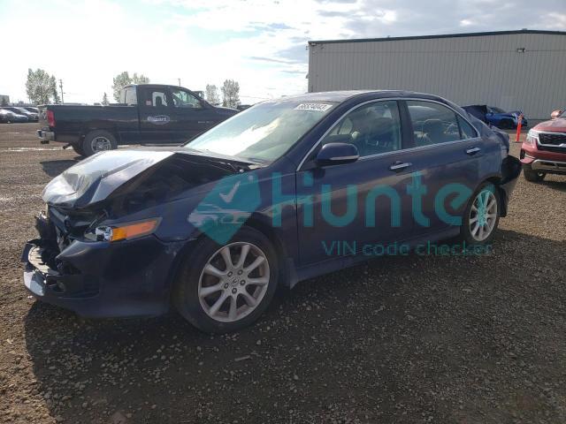 acura tsx 2006 jh4cl96806c801667