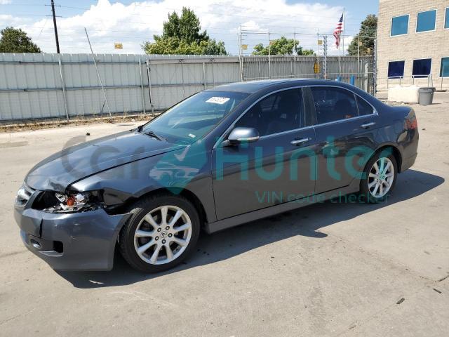 acura tsx 2007 jh4cl96807c016471