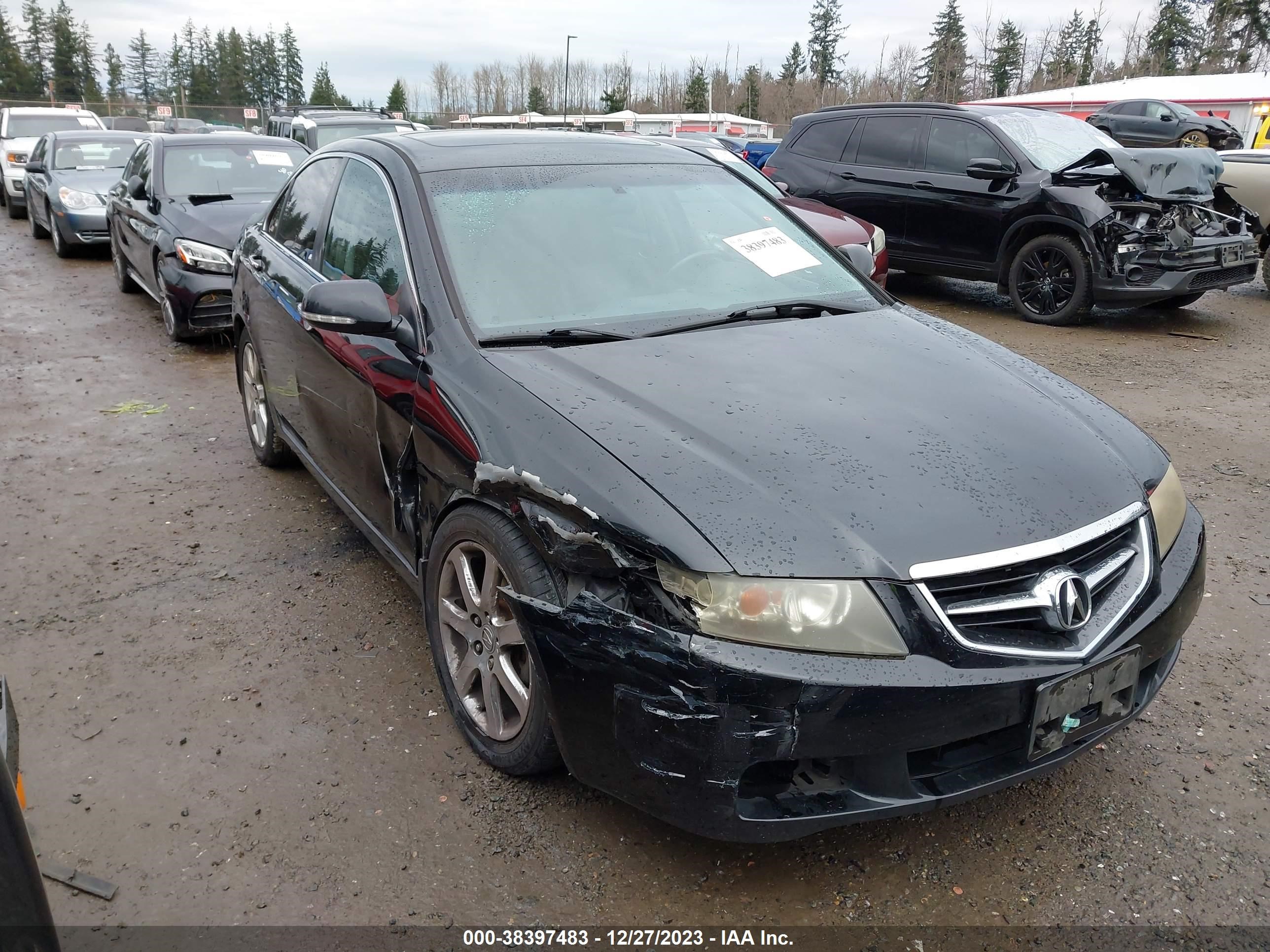 acura tsx 2005 jh4cl96815c019943