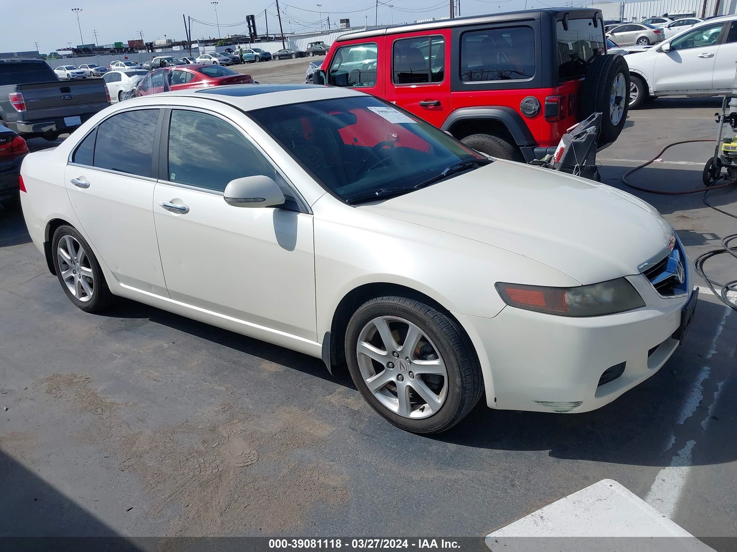 acura tsx 2005 jh4cl96815c030991