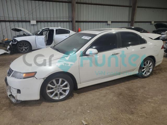 acura tsx 2006 jh4cl96816c022309