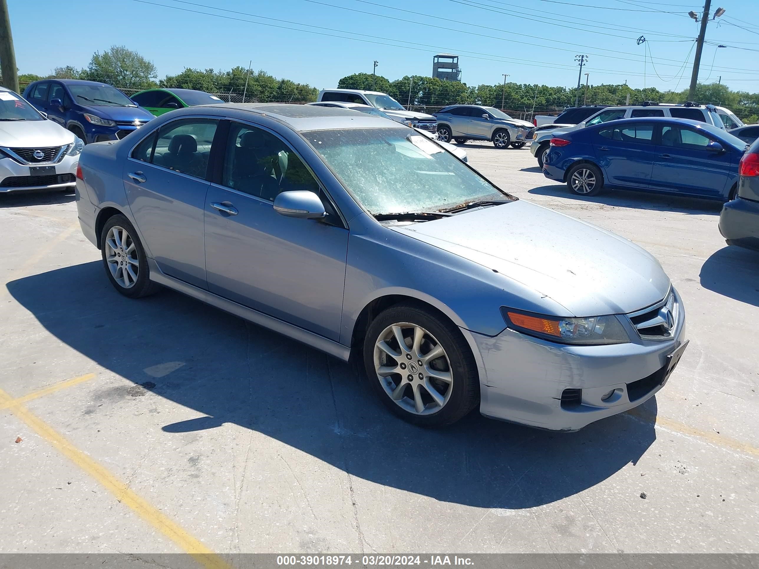 acura tsx 2007 jh4cl96817c012476