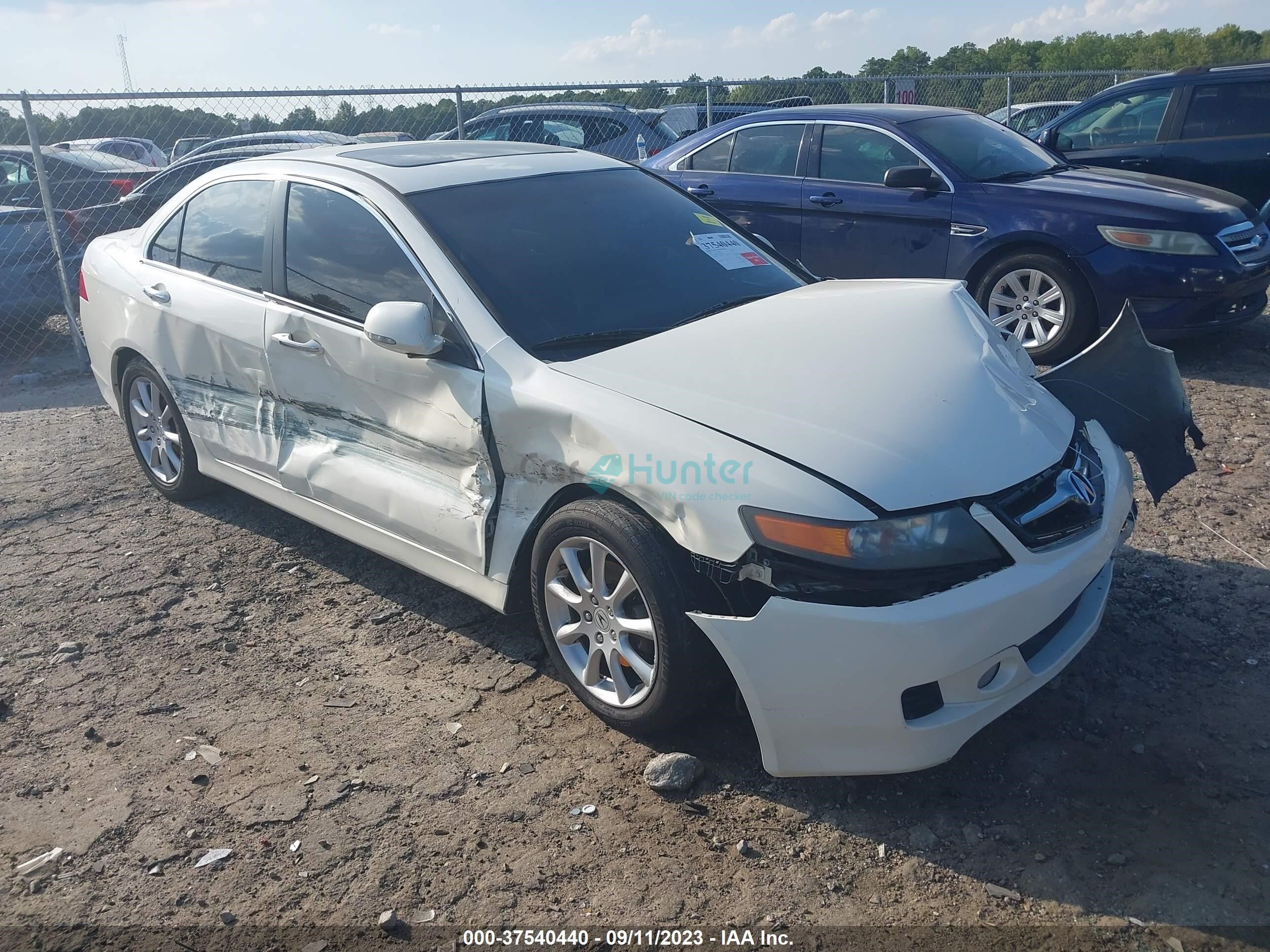 acura tsx 2007 jh4cl96817c022165